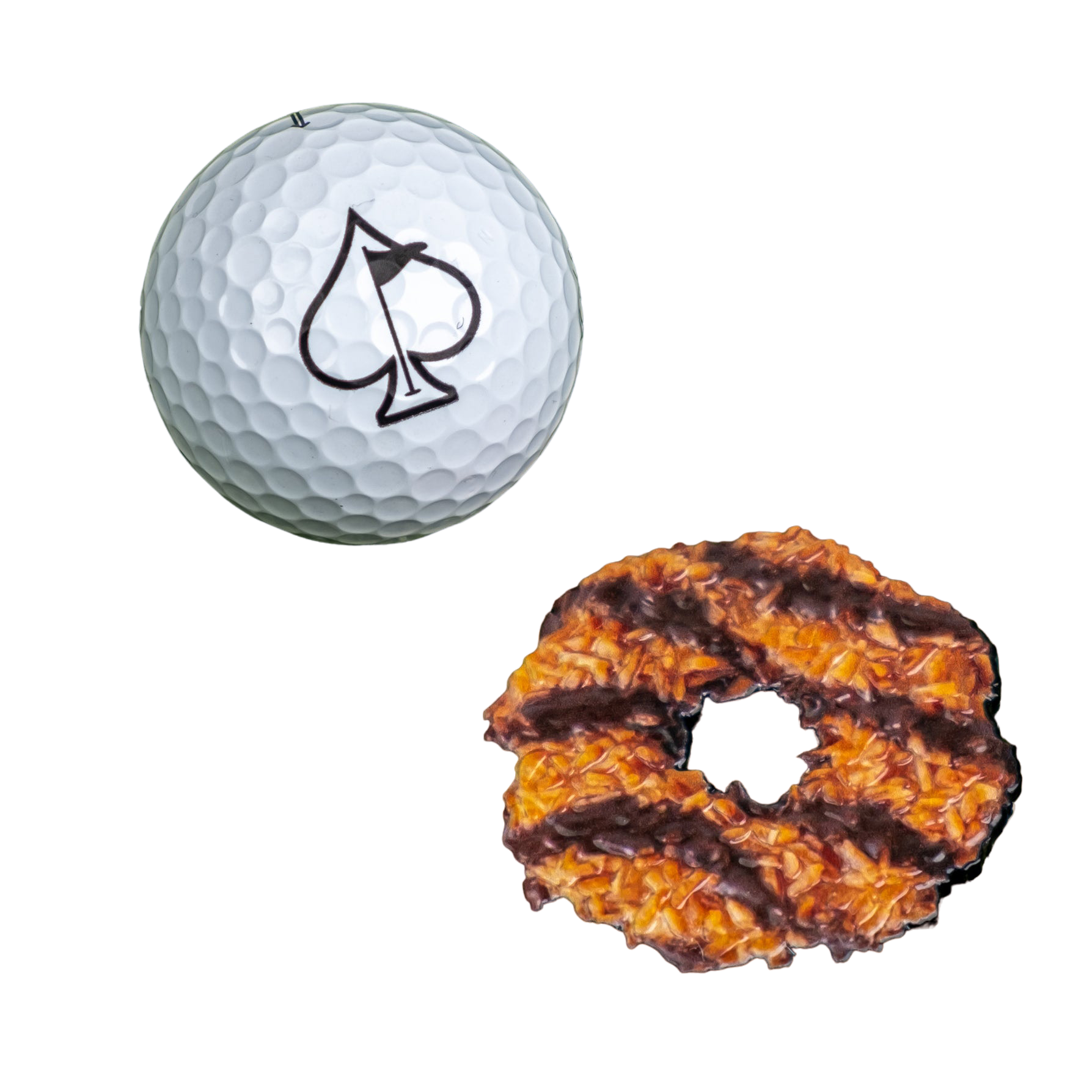Samoa Cookie Ball Marker
