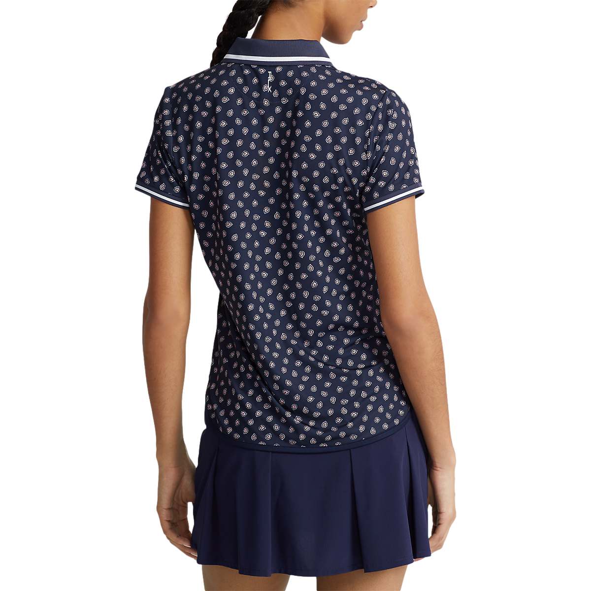Printed Airflow Women's Short Sleeve Golf Polo Shirt