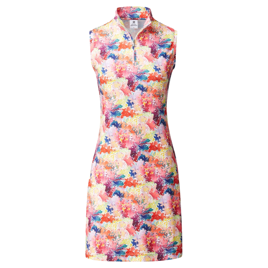 Siena Abstract Floral Sleeveless Dress