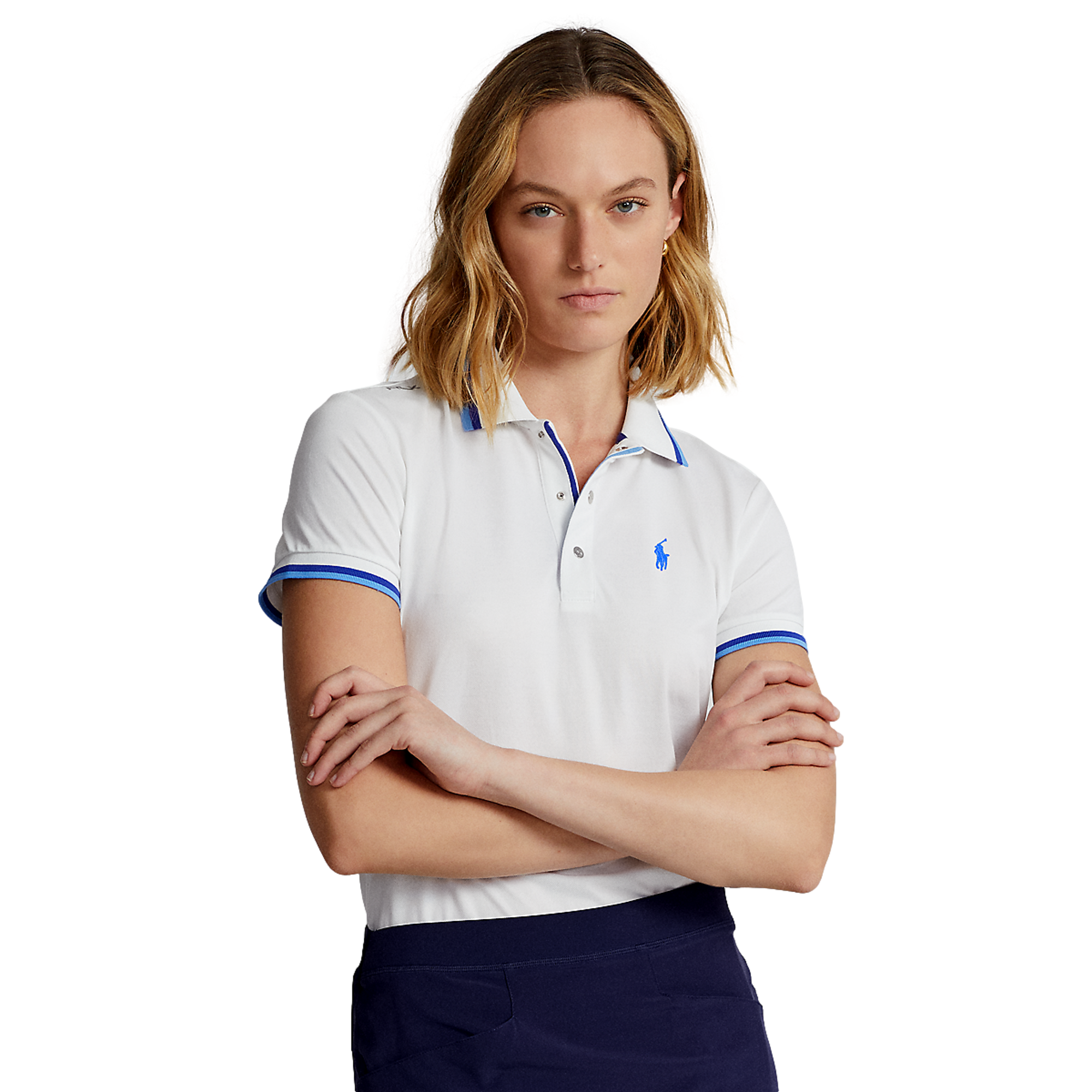 RLX Golf Val Tailored Fit Jersey Short Sleeve Polo Shirt
