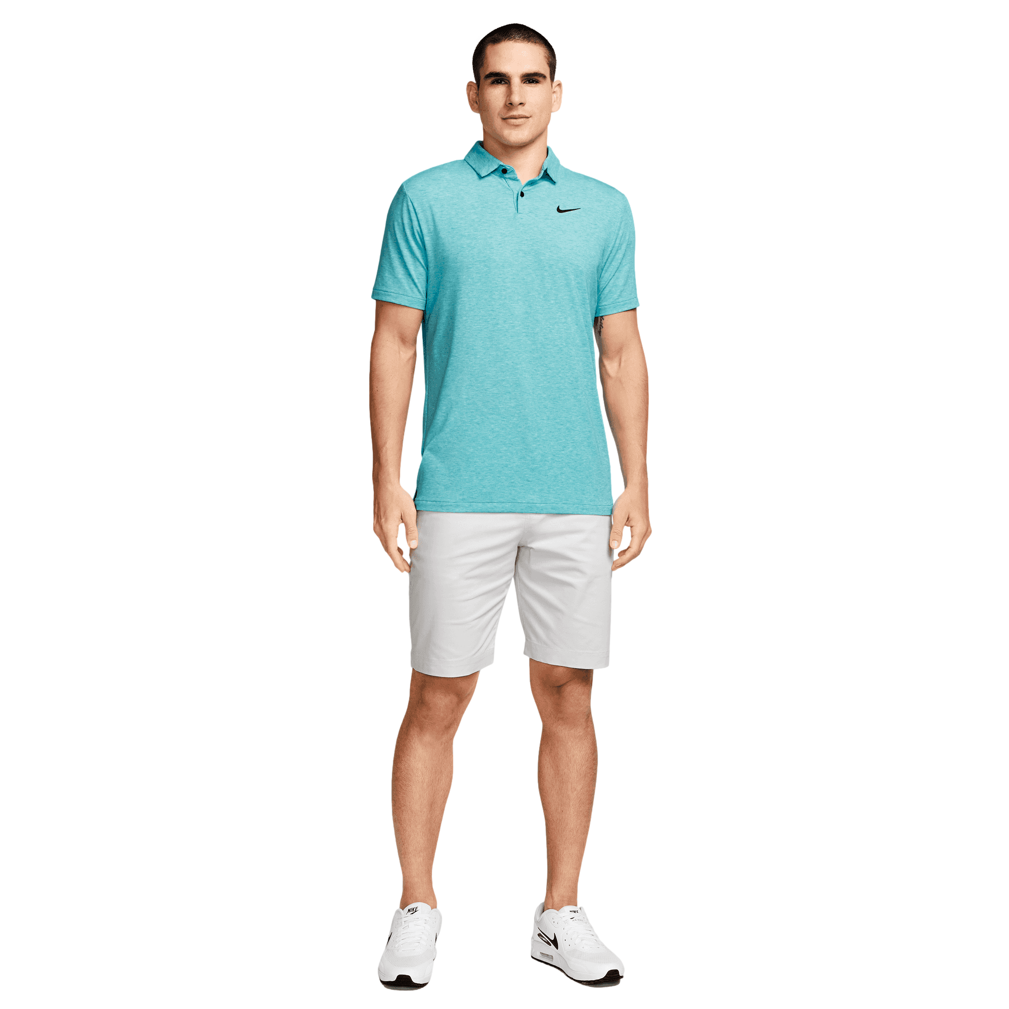 Dri-FIT Tour Heather Men's Short Sleeve Golf Polo Shirt