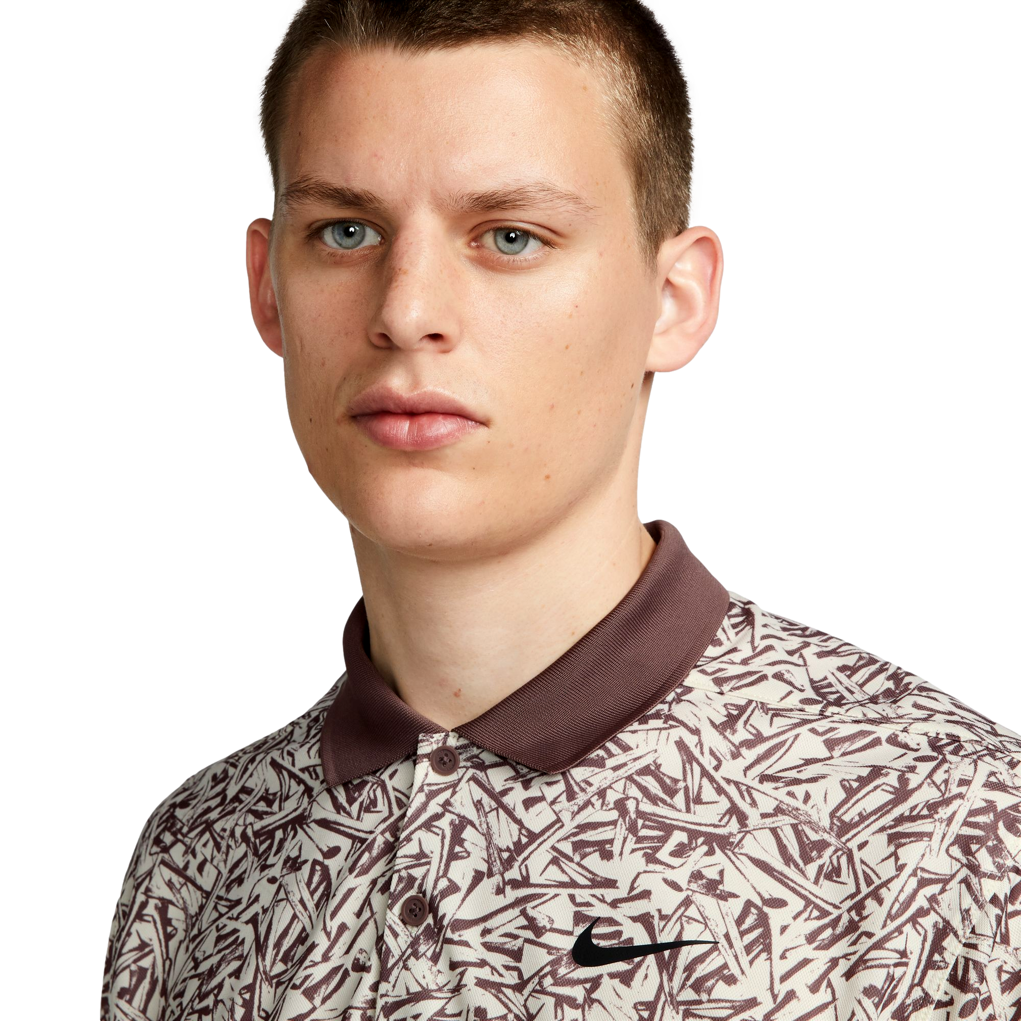 Dri-FIT Victory+ Allover Print Men's Short Sleeve Golf Polo Shirt