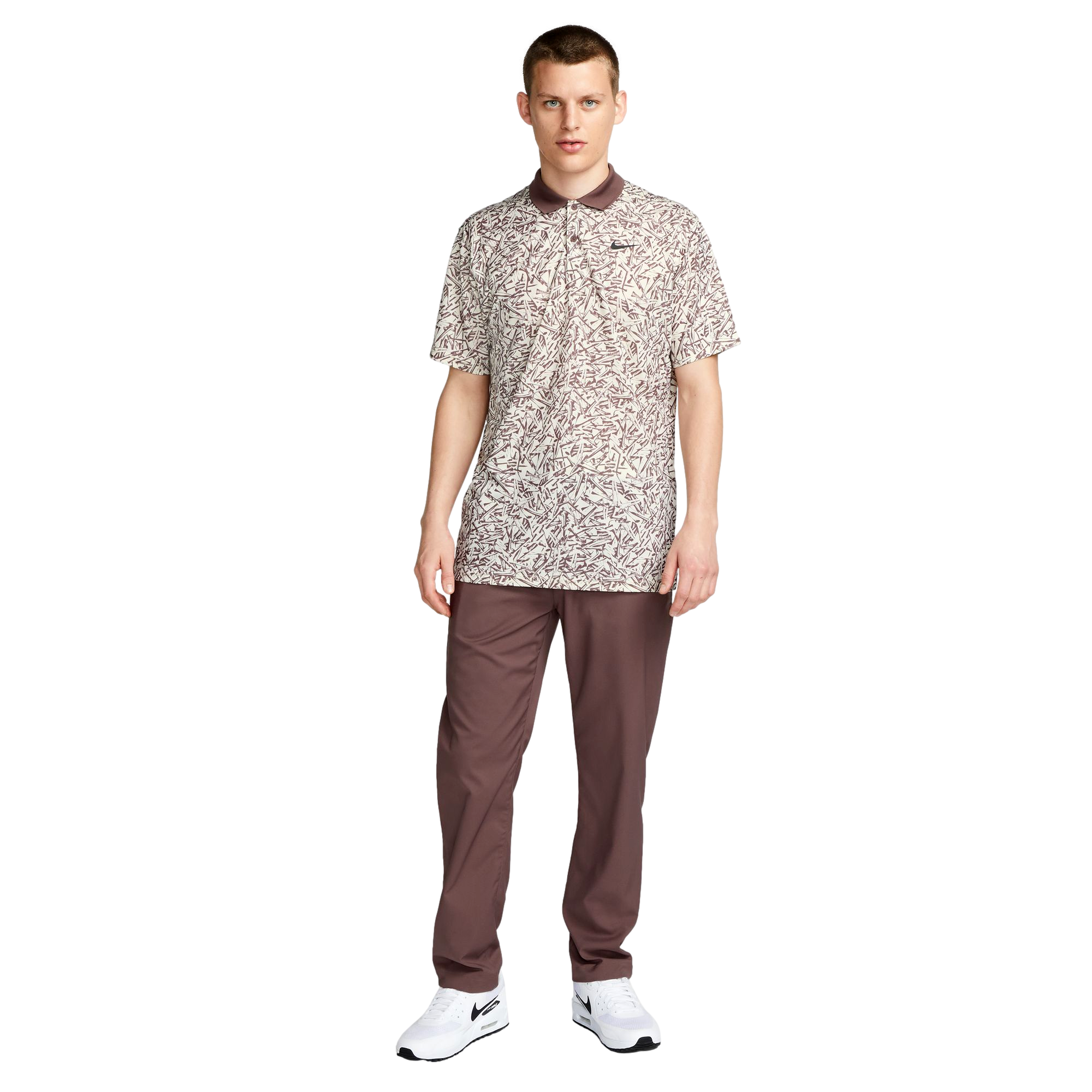 Dri-FIT Victory+ Allover Print Men's Short Sleeve Golf Polo Shirt