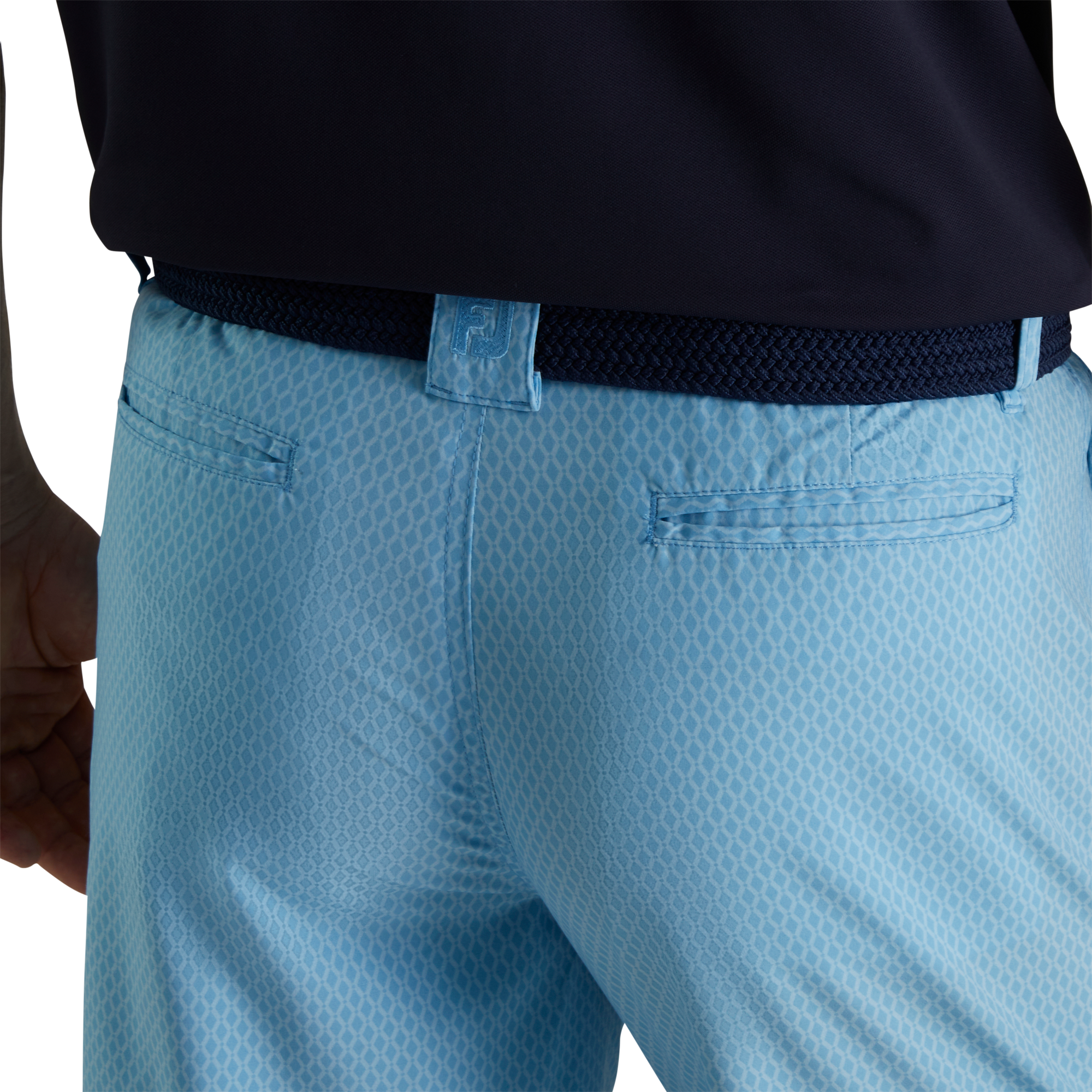 Tonal Print Lightweight Men's 9" Golf Shorts