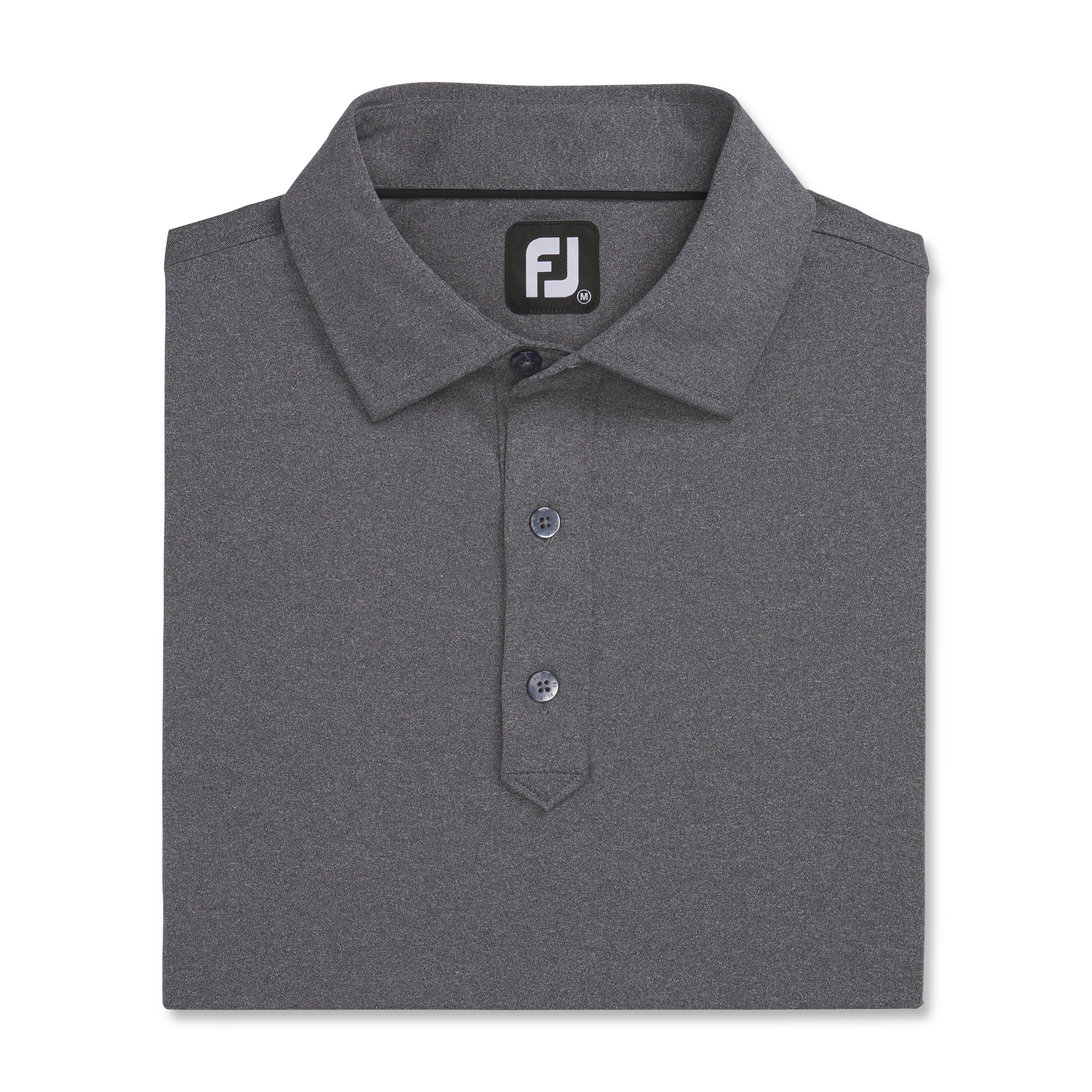 ProDry Men's Solid Lisle Short Sleeve Golf Polo Shirt