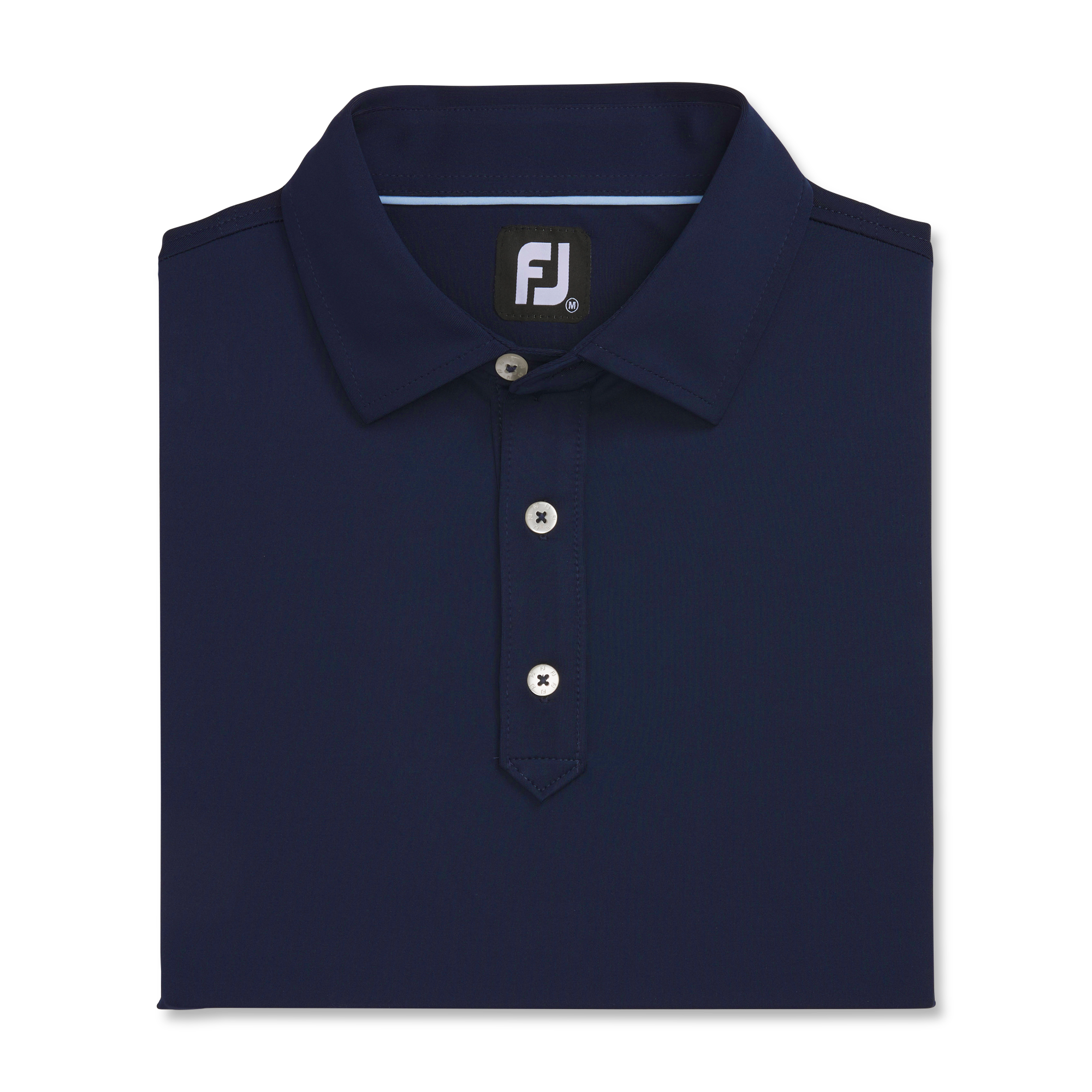 ProDry Men's Solid Lisle Short Sleeve Golf Polo Shirt