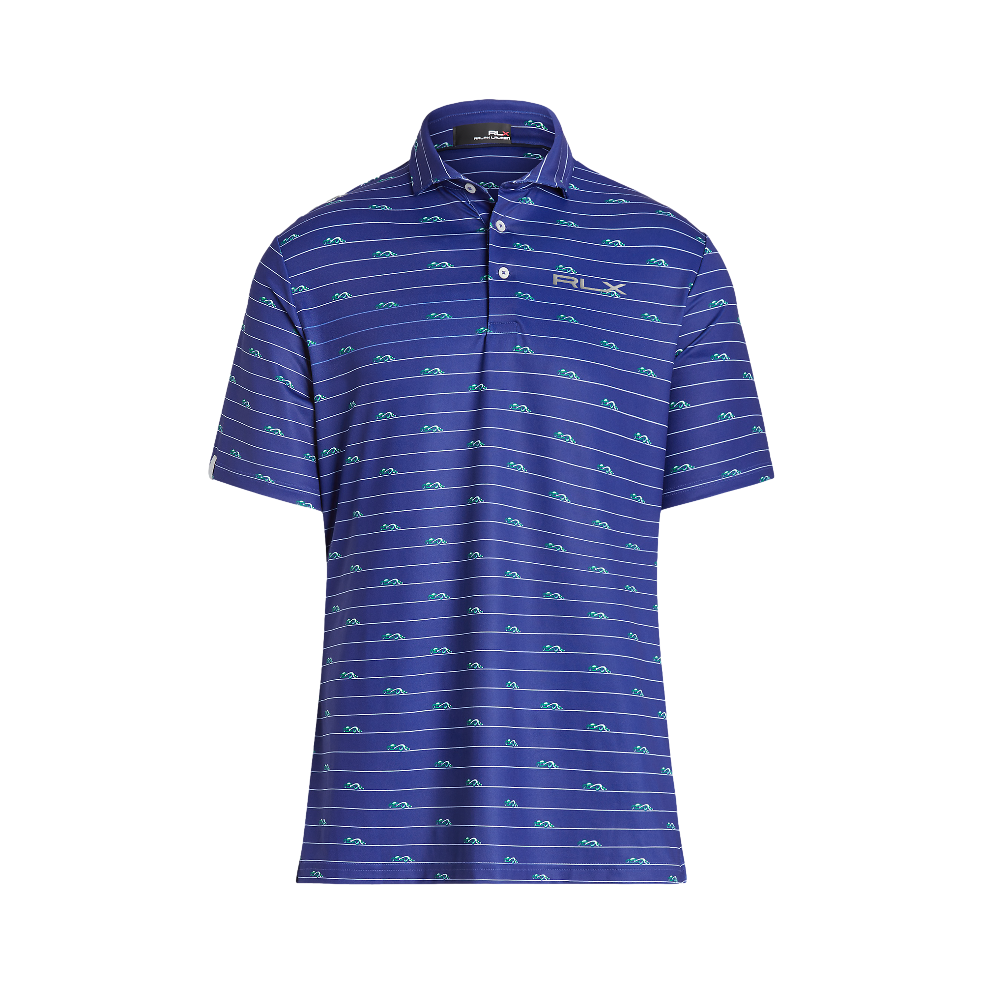 Printed Airflow Royal Auto Men's Short Sleeve Golf Polo Shirt