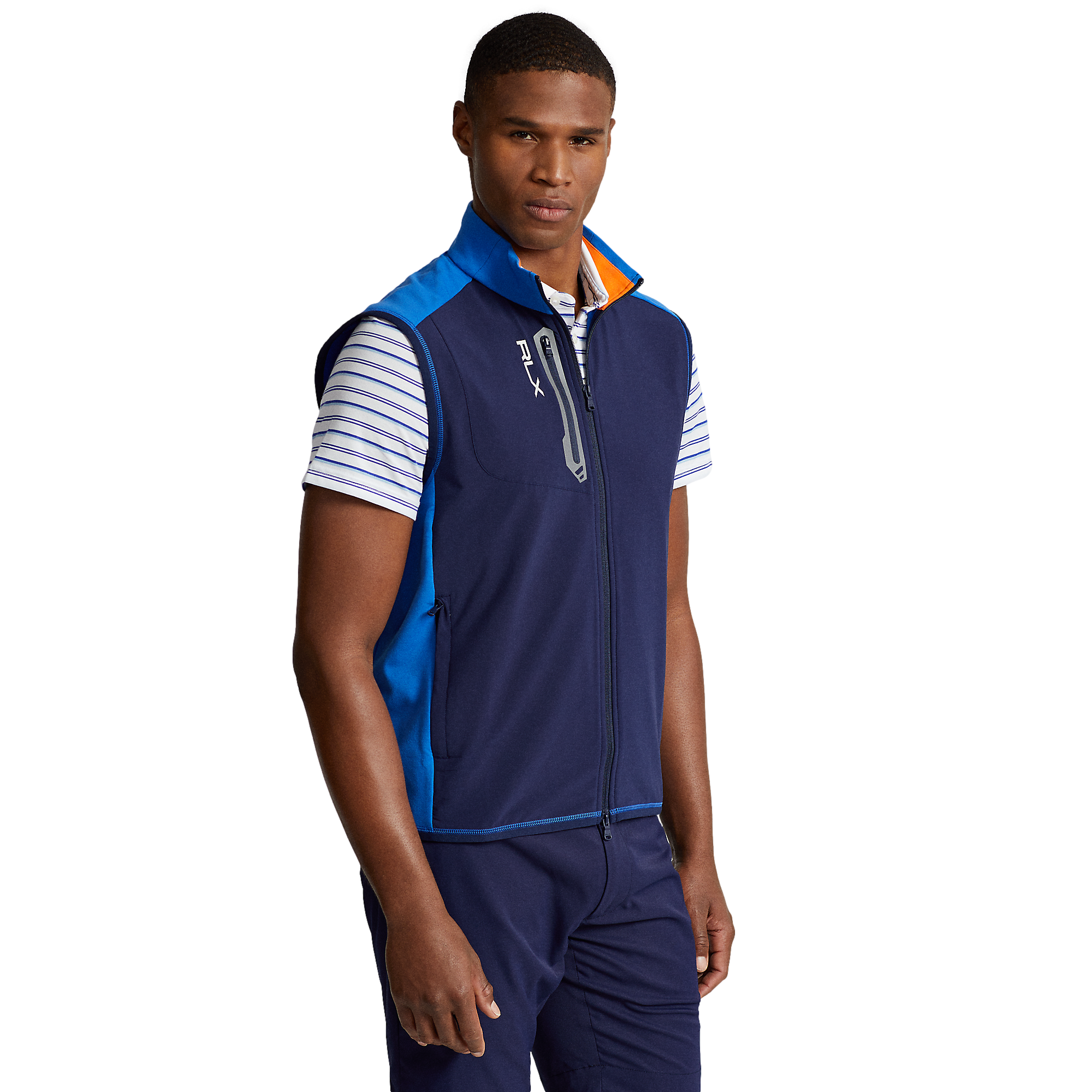 Tech Terry Paneled Stretch Vest
