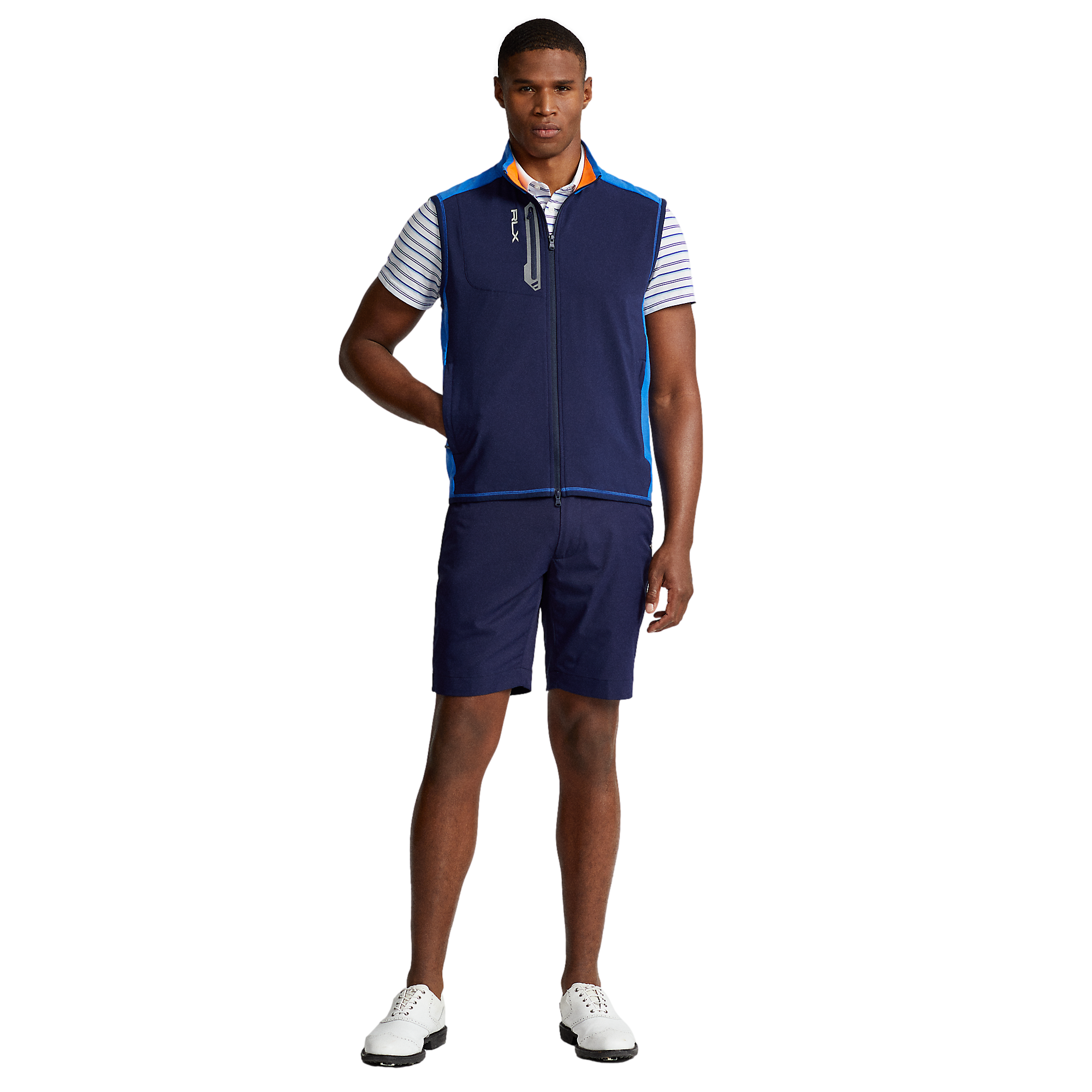 Tech Terry Paneled Stretch Vest