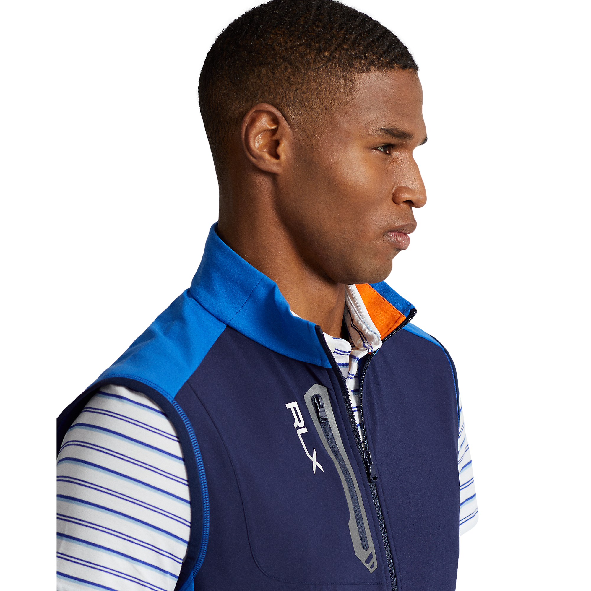 Tech Terry Paneled Stretch Vest