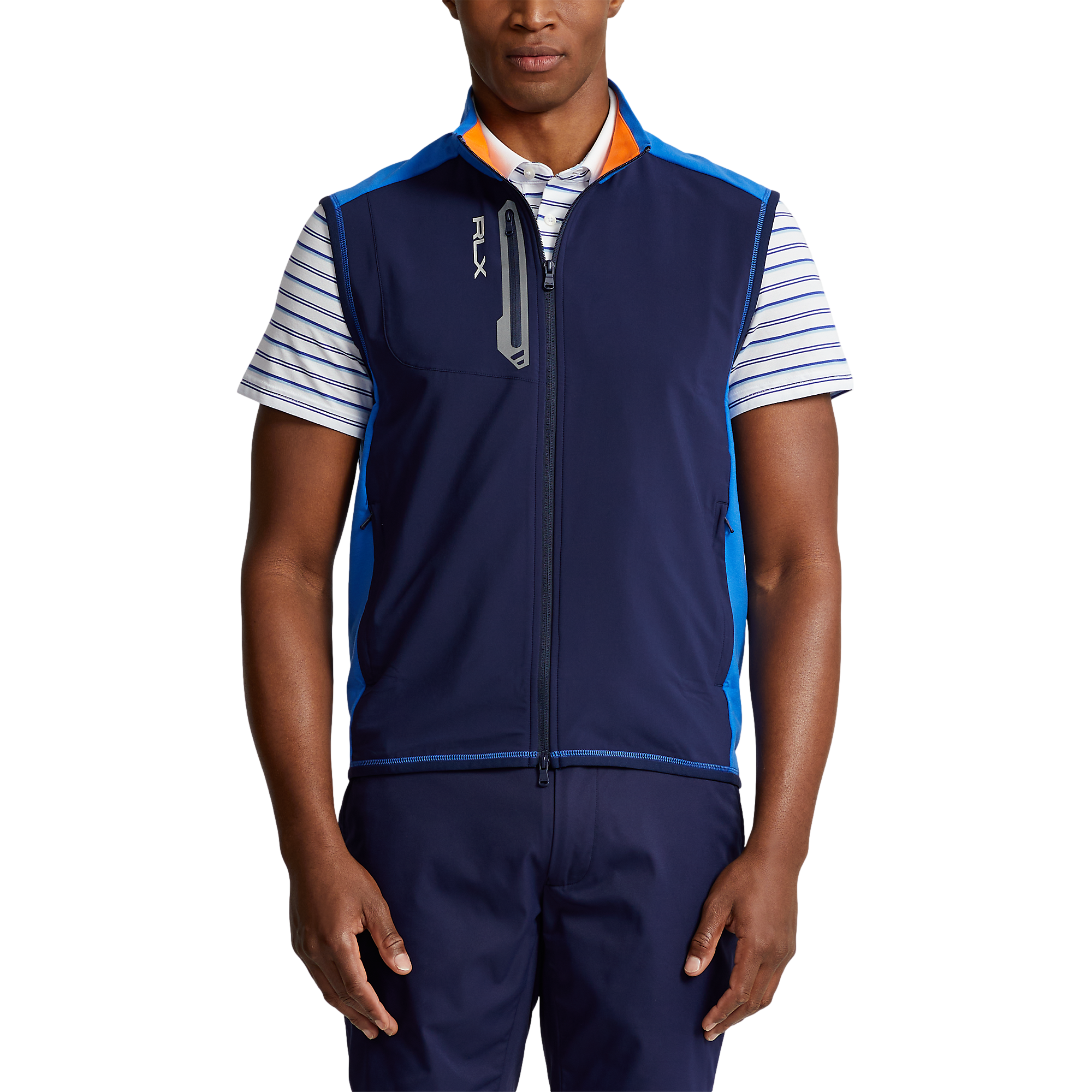 Tech Terry Paneled Stretch Vest