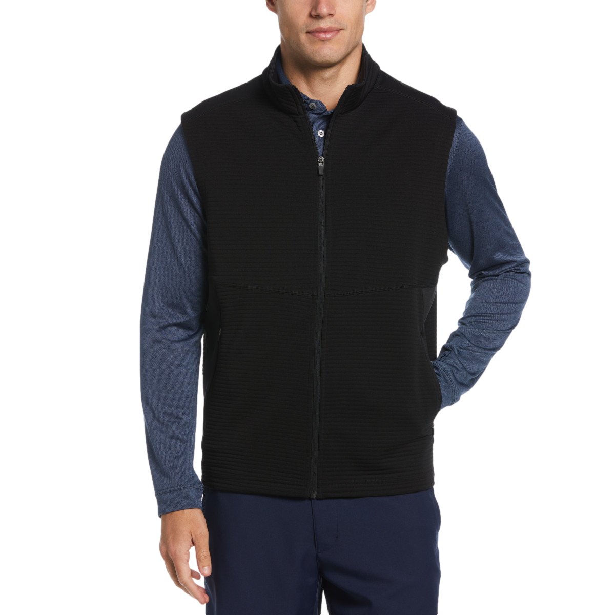 PGA TOUR Apparel Pro Knit Rib Texture Vest PGA TOUR Superstore