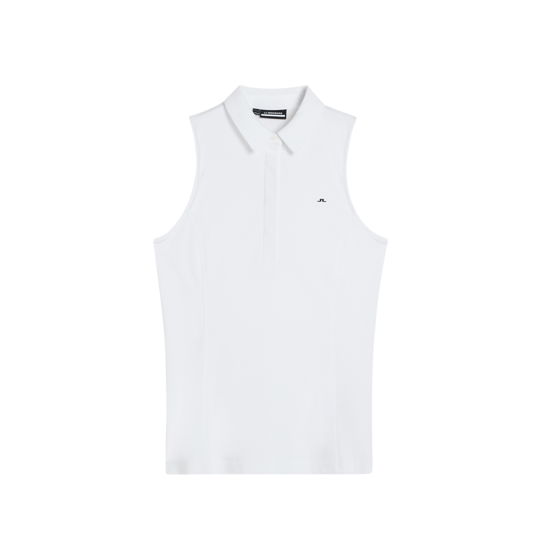 Dena Solid Women's Sleeveless Golf Polo Shirt