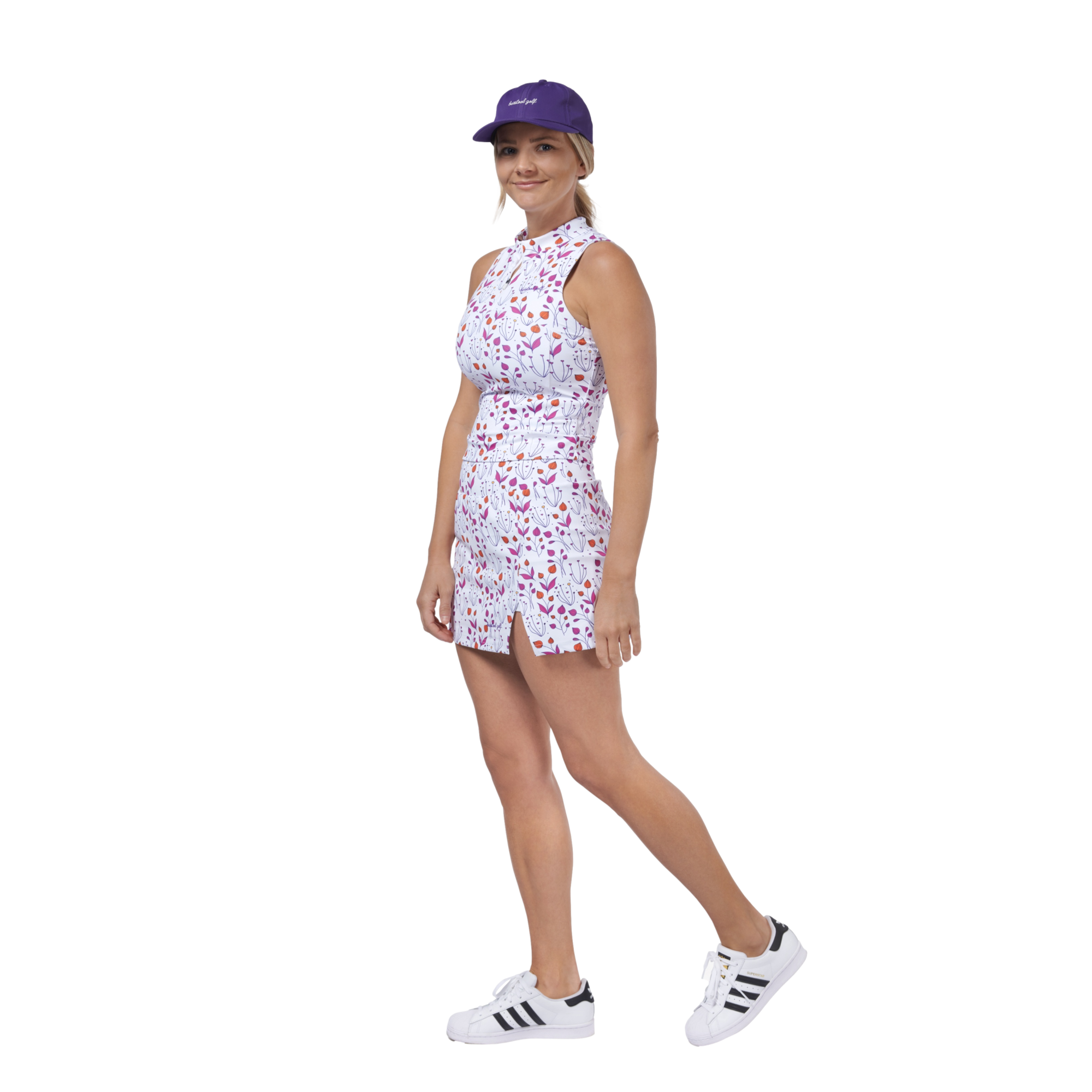 Floral Print 13.5" Skort