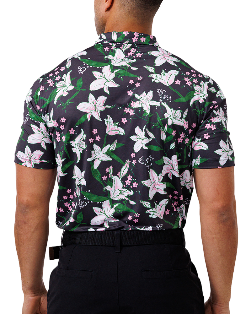 Patron Men's Short Sleeve Golf Polo Shirt