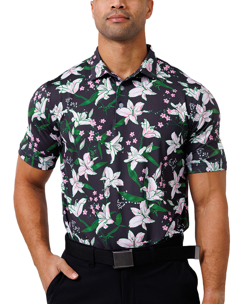 Patron Men's Short Sleeve Golf Polo Shirt