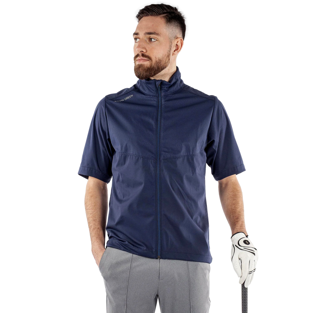Galvin Green Livingston Windproof Short Sleeve Jacket PGA TOUR