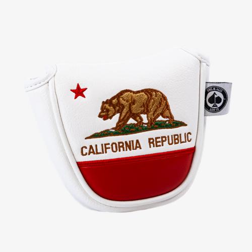 California State Flag Mallet Putter Cover