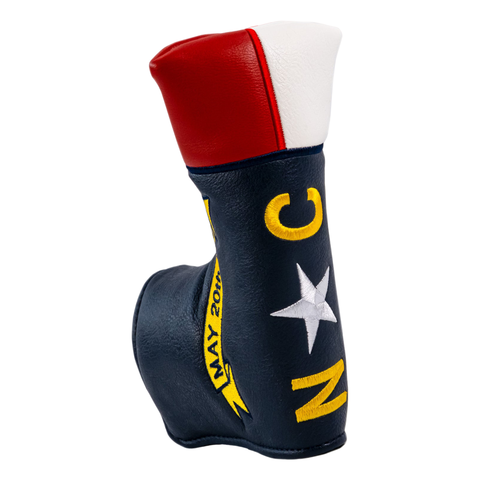 North Carolina State Flag Blade Putter Cover