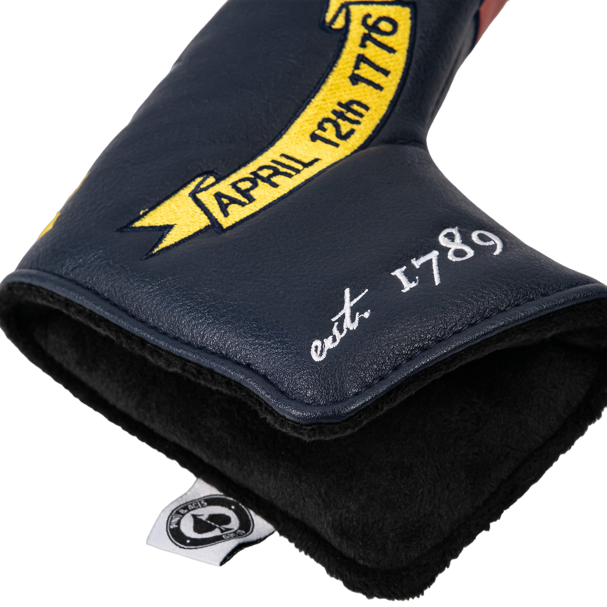North Carolina State Flag Blade Putter Cover