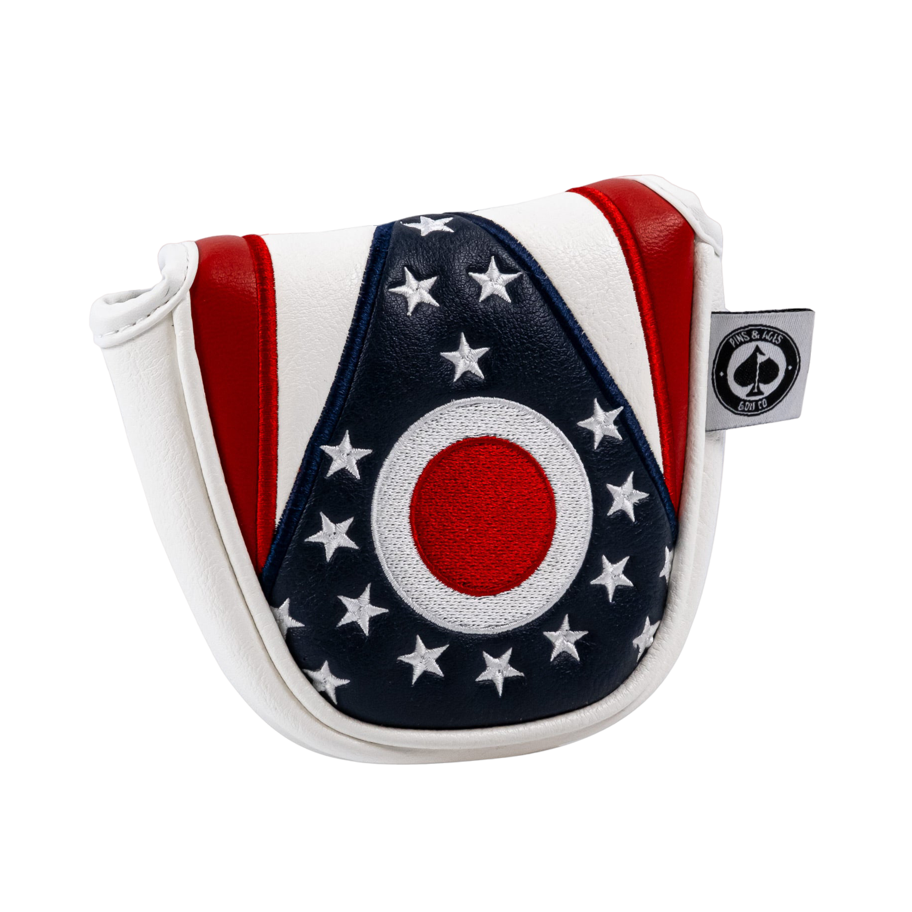 Ohio State Flag Mallet Putter Cover