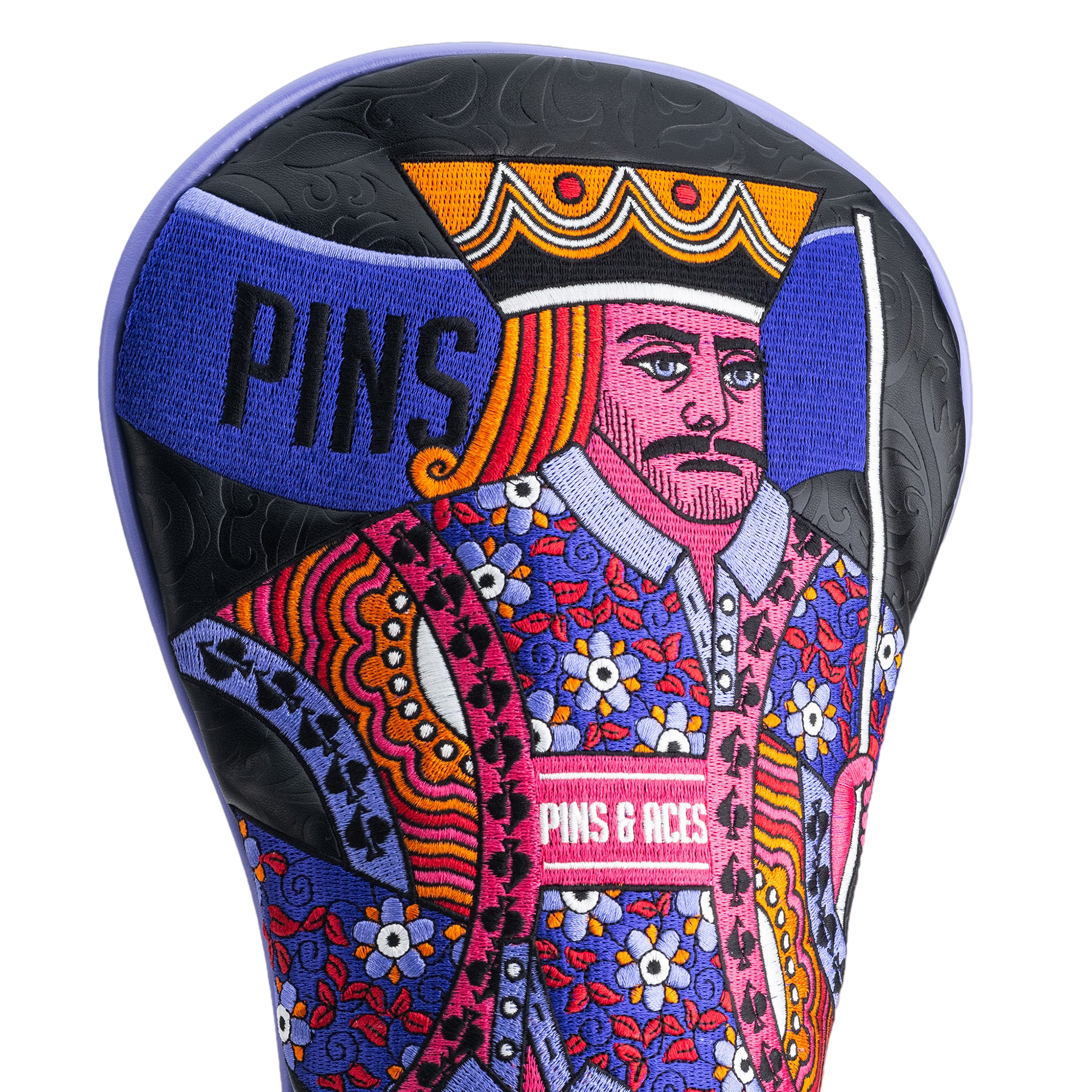 Pins and Aces King of Spades Driver Headcover