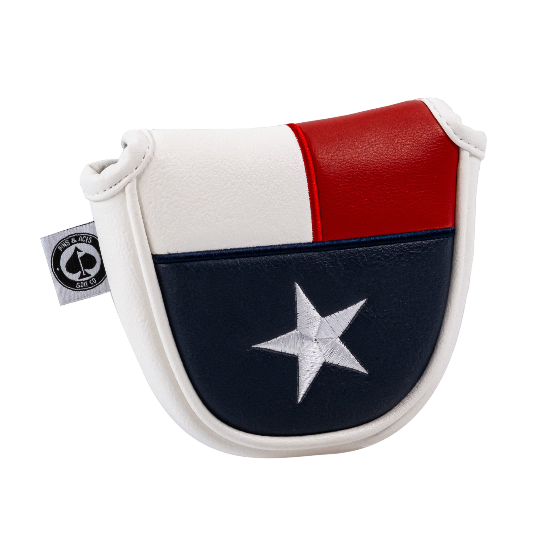 Pins and Aces Mallet Putter Cover