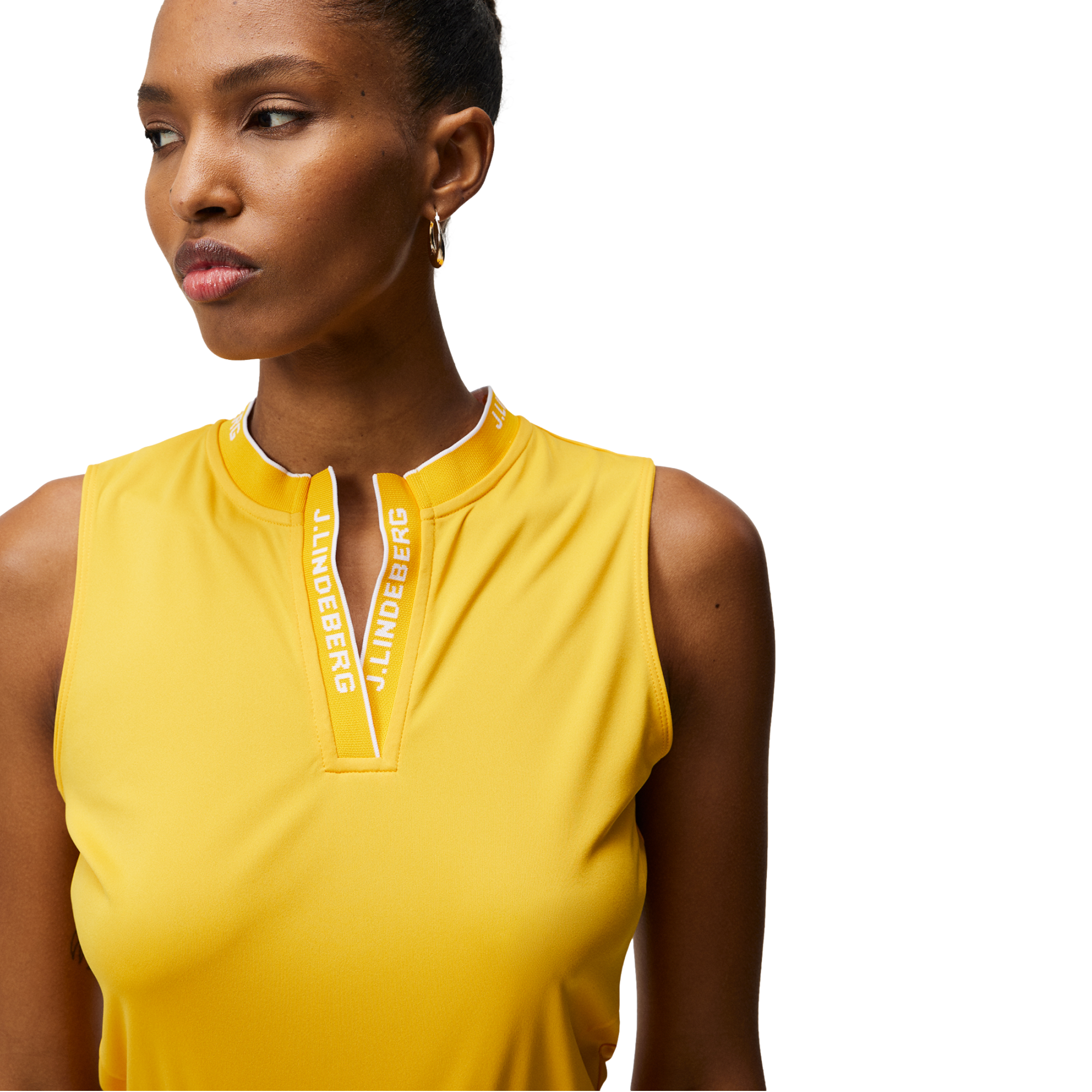 Leya Women's Sleeveless Golf Polo Shirt