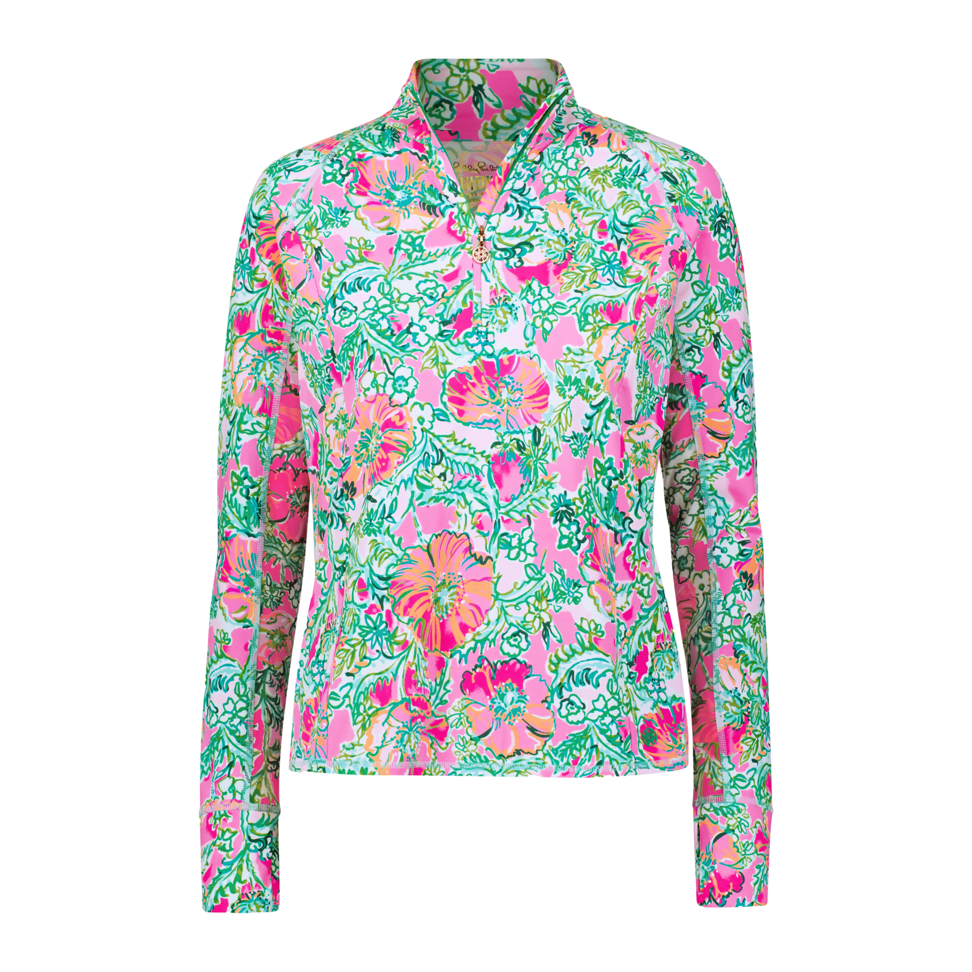 NWT Lilly Pulitzer Luxletic Marion Half newest Zip