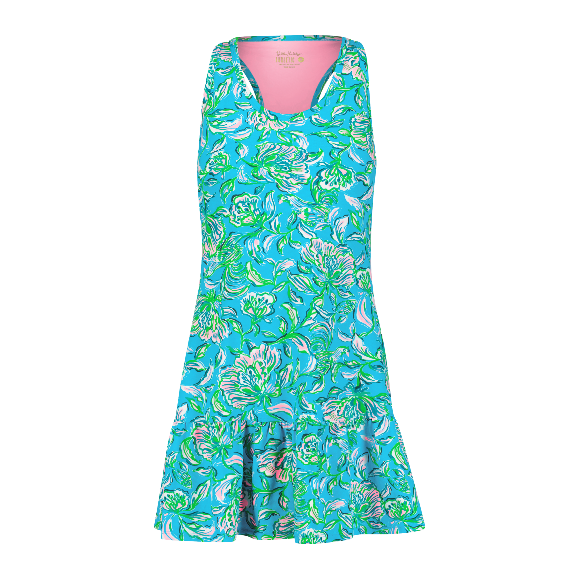 Mixed Doubles Floral Sleeveless Dress