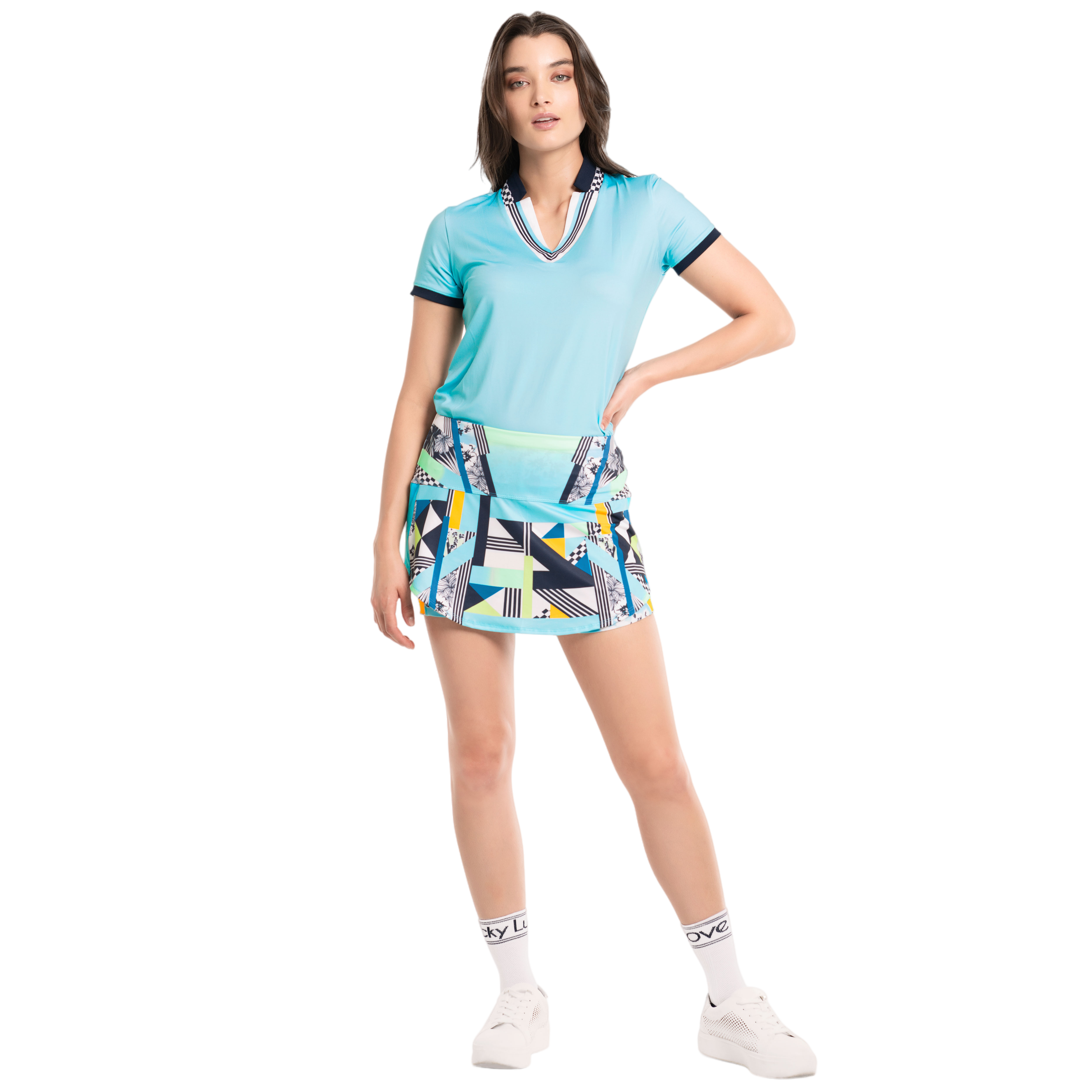 Lucky in Love Urbana Geo Print 12
