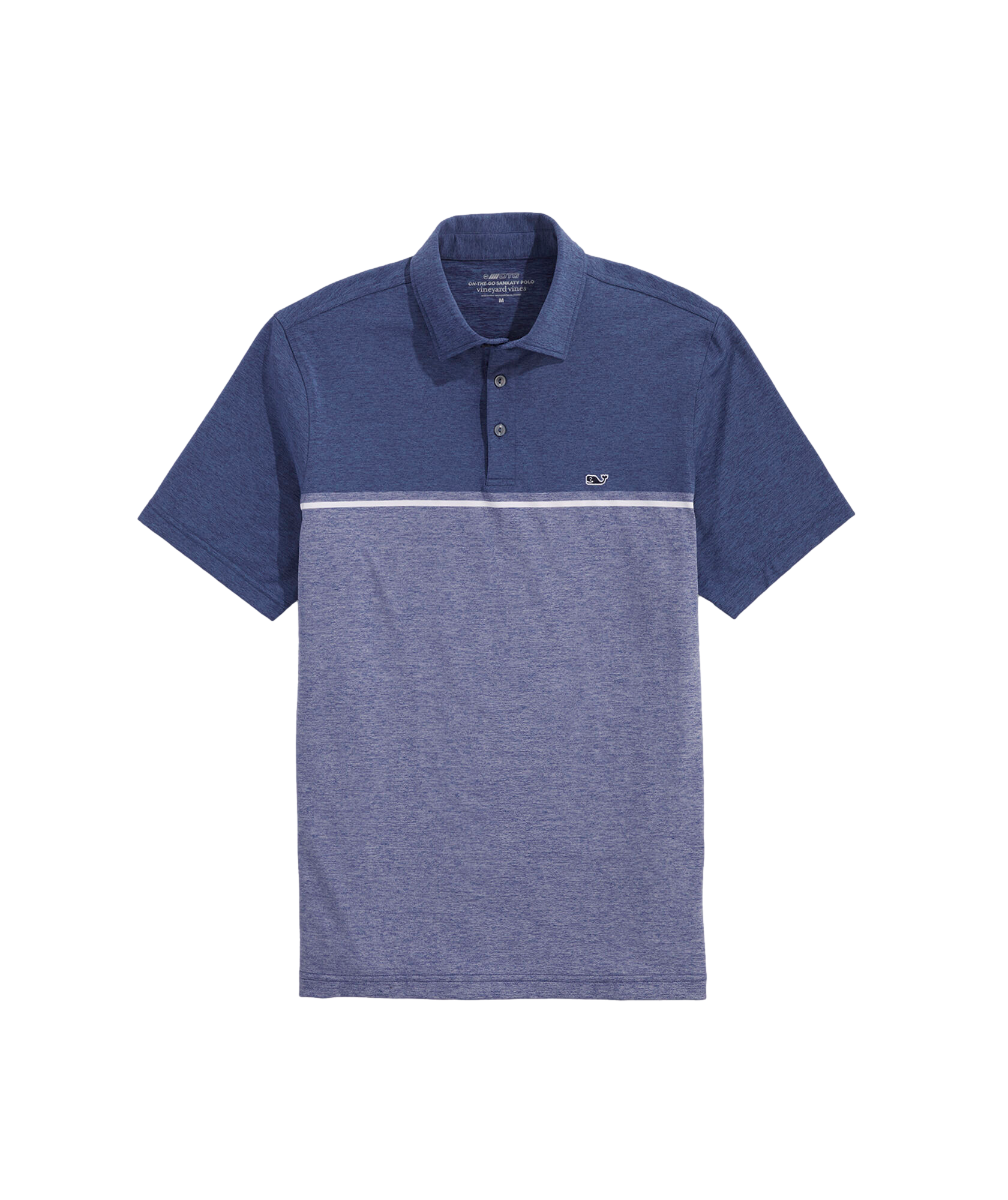 Briland Stripe Sankaty Men's Short Sleeve Golf Polo Shirt