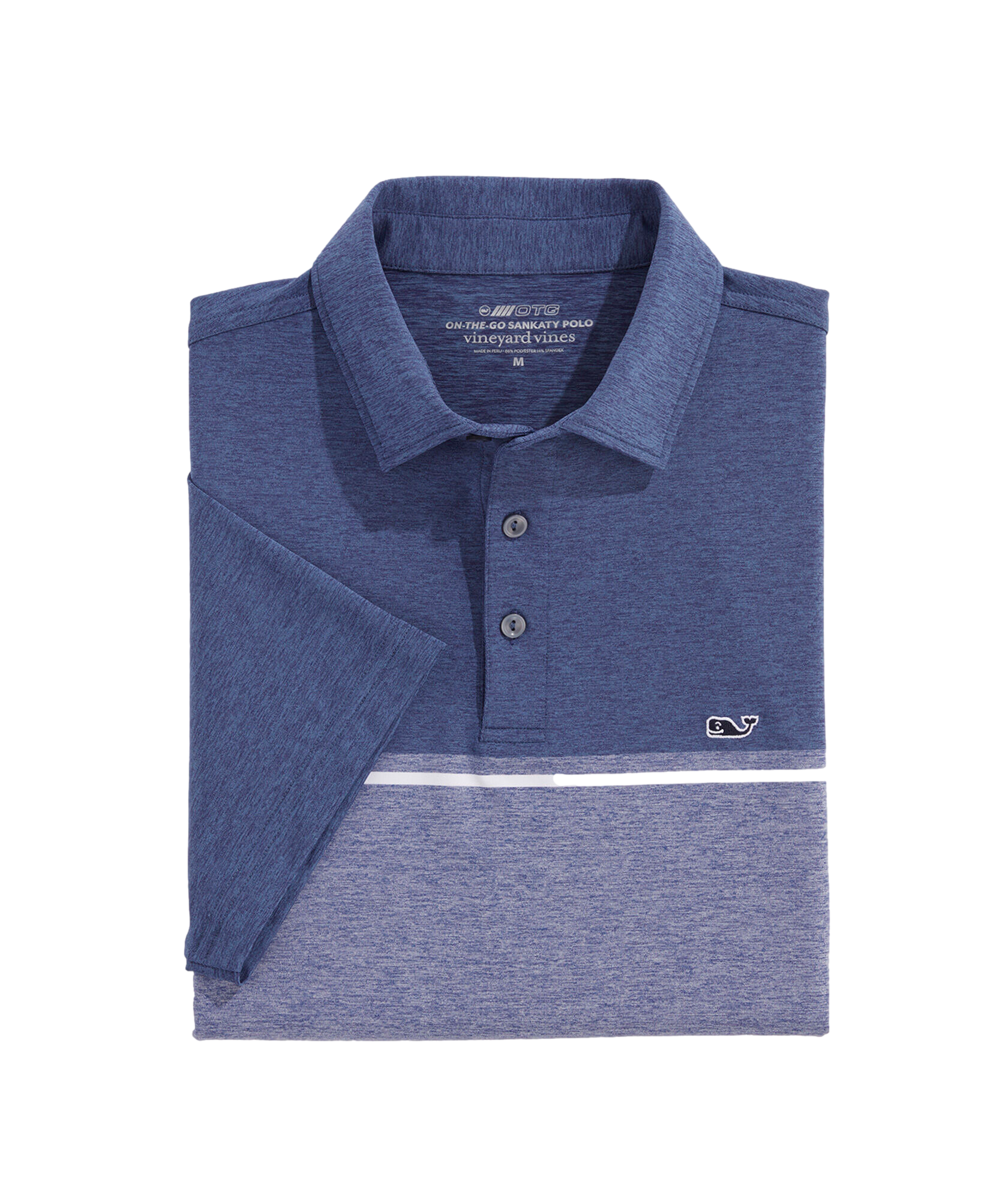 Briland Stripe Sankaty Men's Short Sleeve Golf Polo Shirt