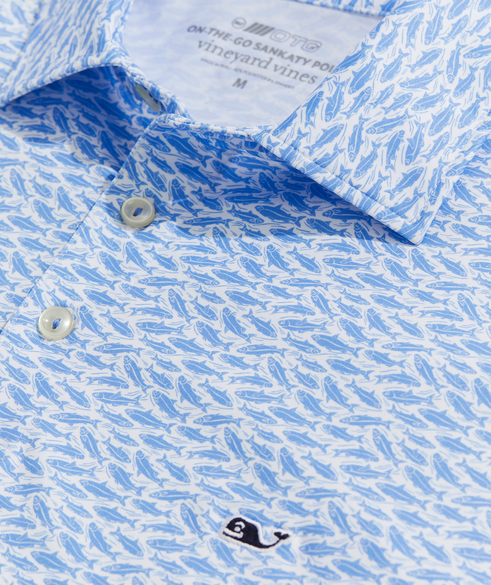 Printed Sankaty Polo Fish