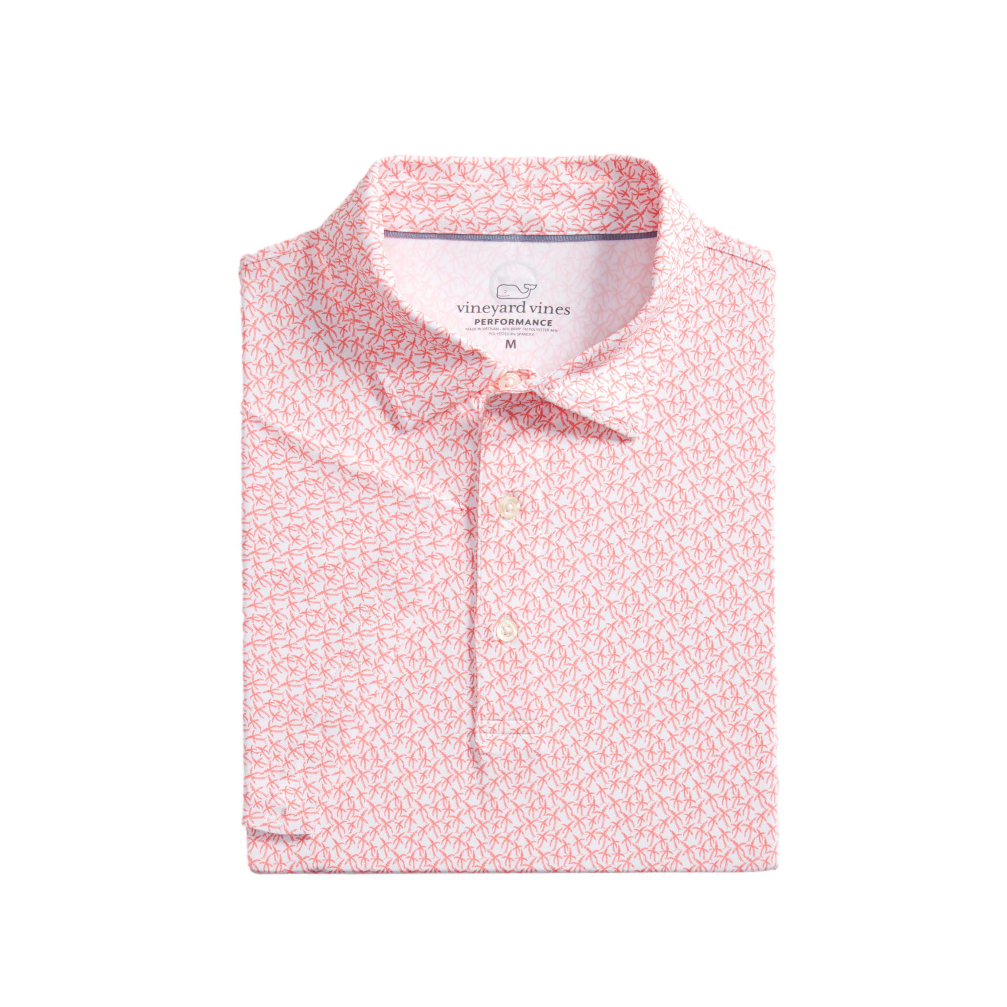 Island Palmero Men's Short Sleeve Golf Polo Shirt