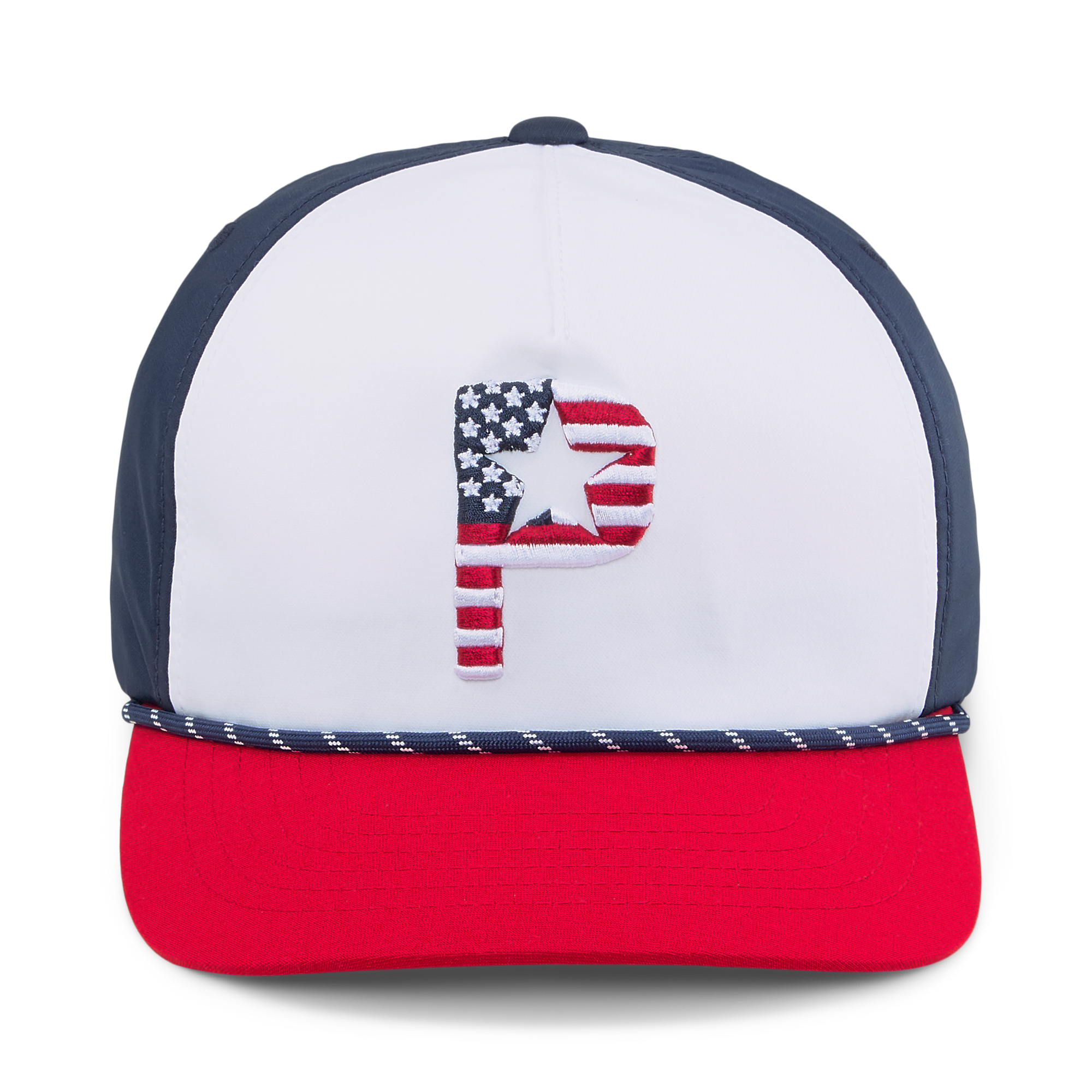 Pars and Stripes Rope Cap