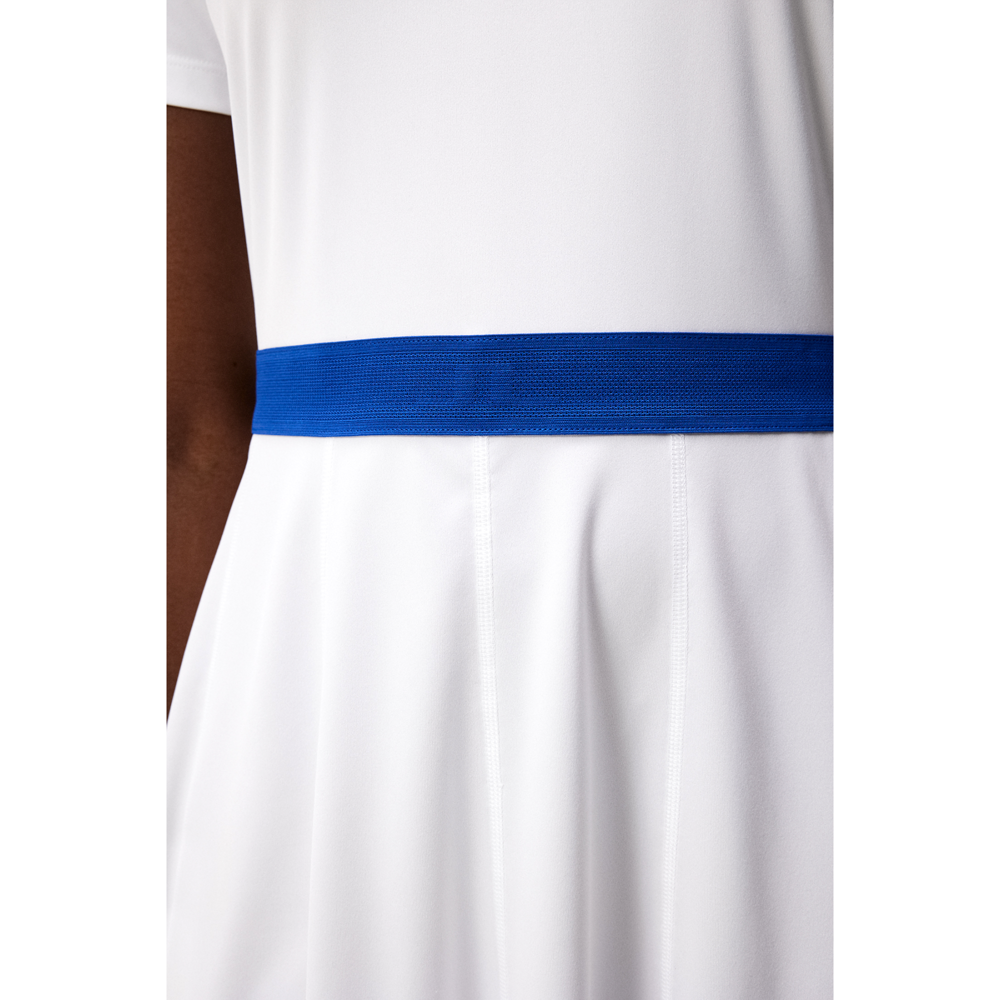 Helga Banded Pleated Women's Short Sleeve Golf Dress