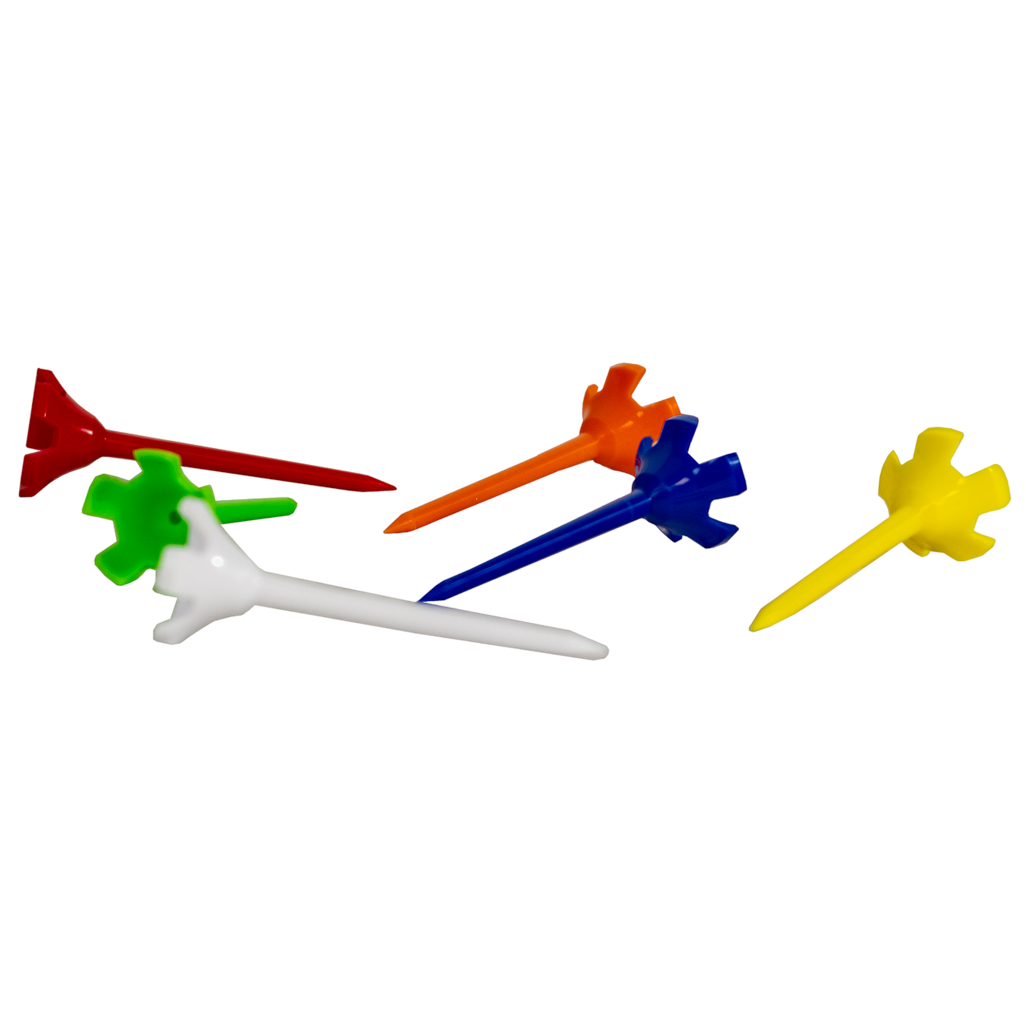 Hi-Ball Golf Tees 3-1/4" Solid 6-Pack