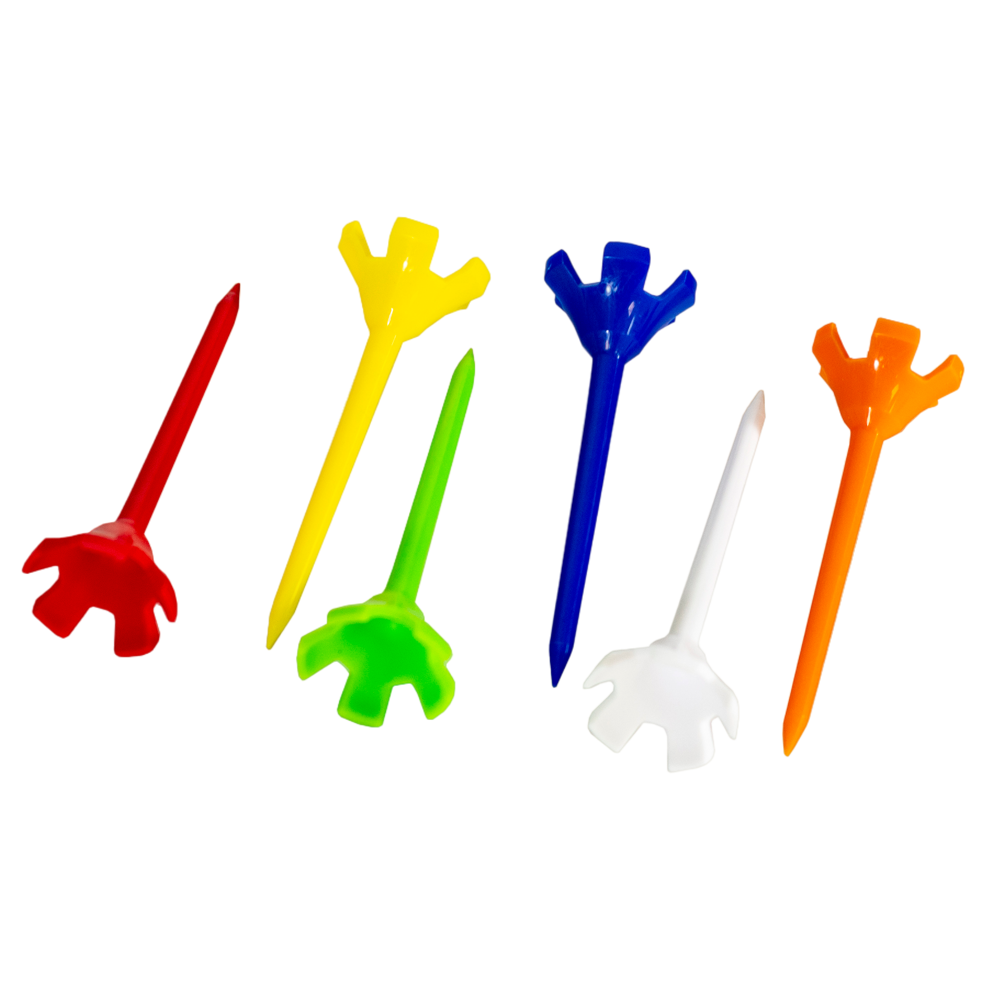 Hi-Ball Golf Tees 3-1/4" Solid 6-Pack