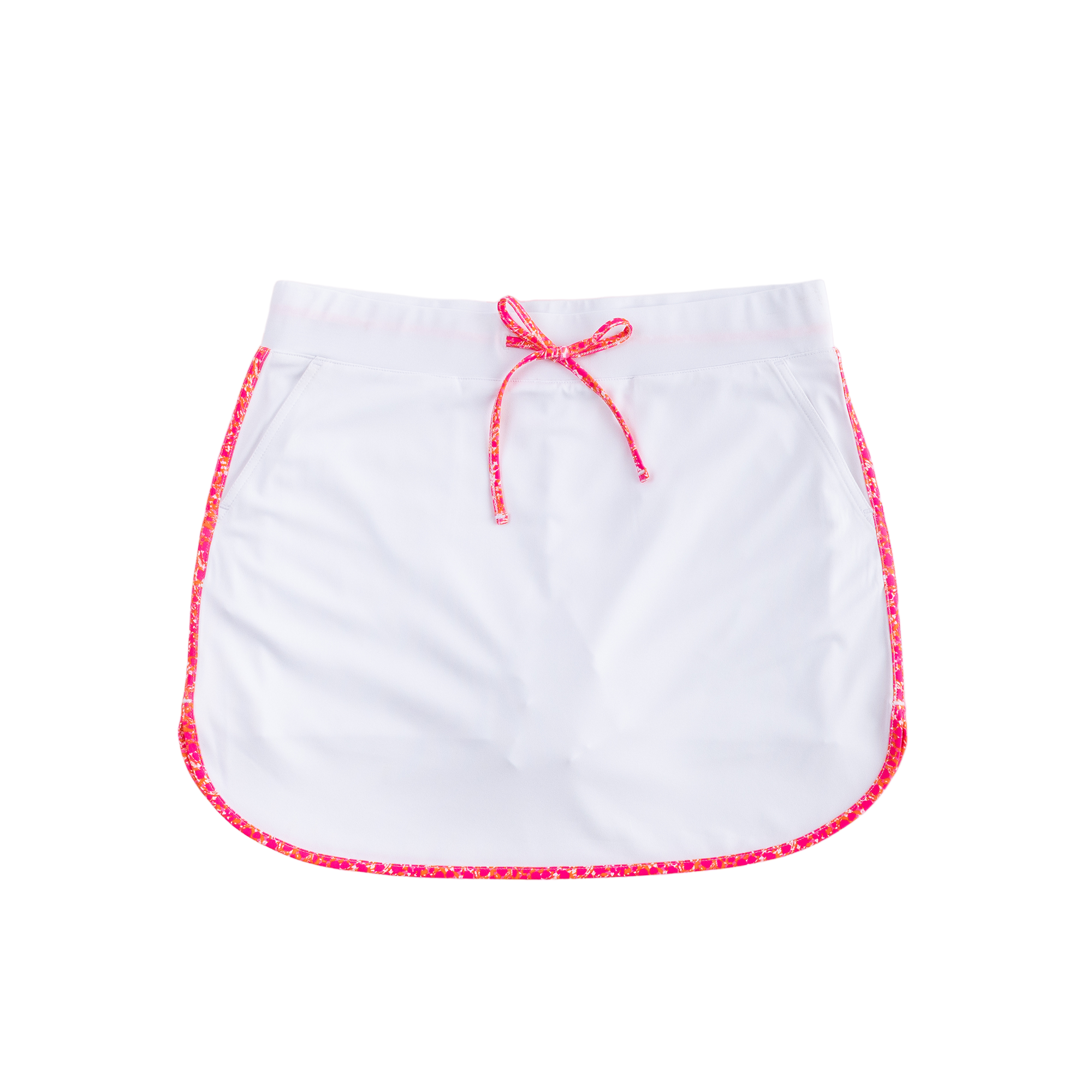 Wild Pink Drawstring 16.5" Skort