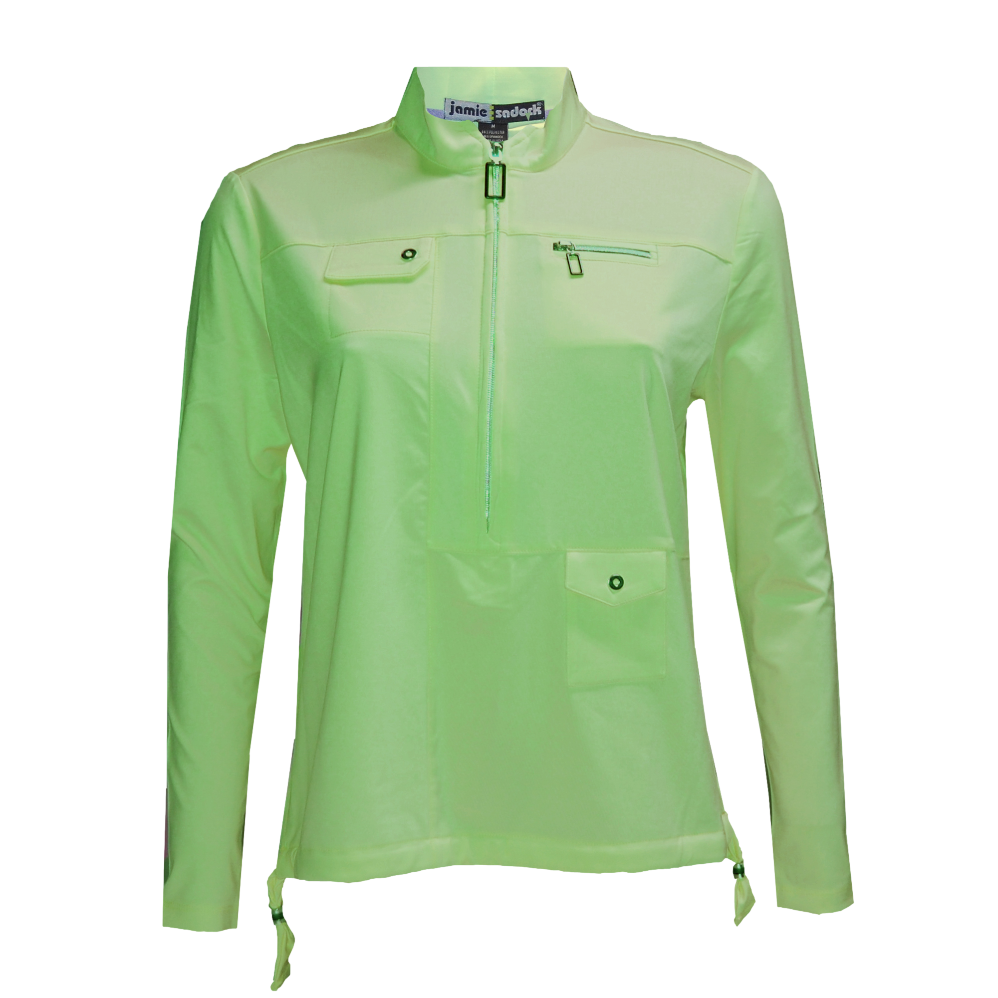 Jamie Sadock Cooltrex Solid Sunsense Quarter Zip Pull Over | PGA