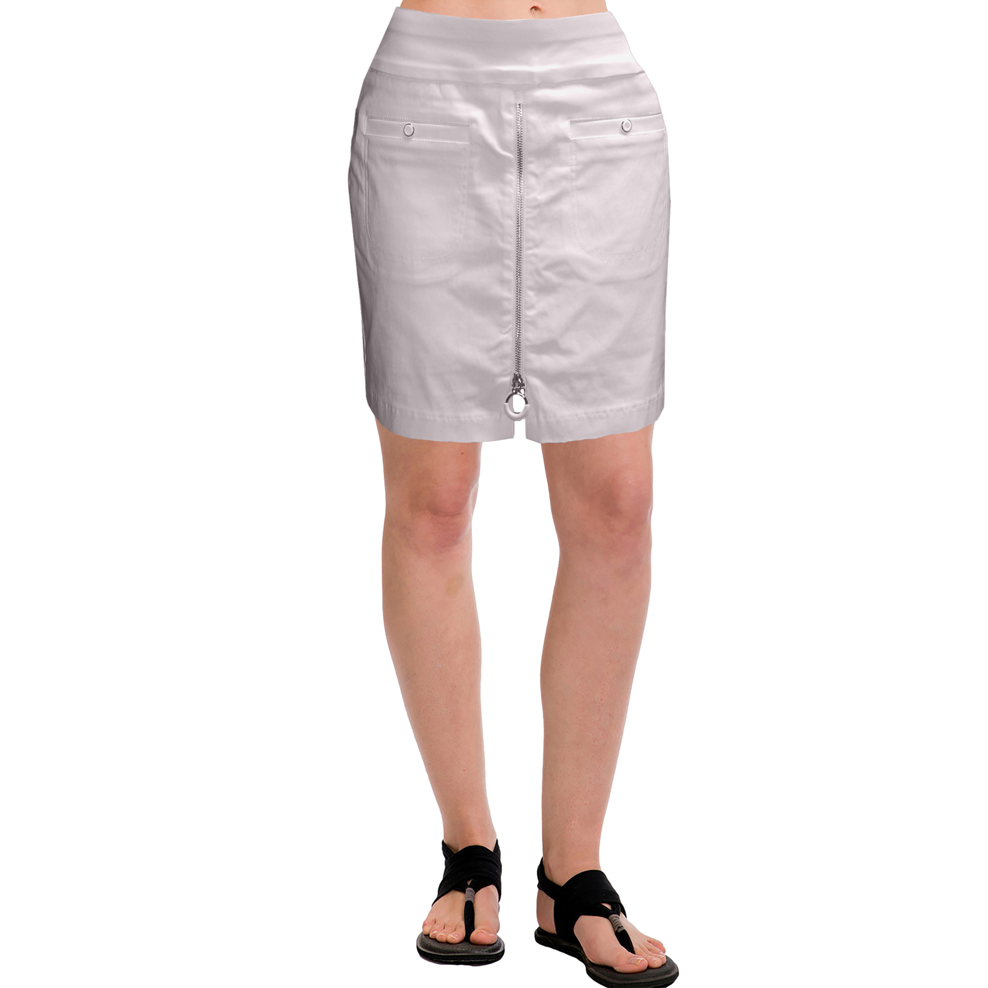 Skinnylicious Full Zip 16" Skort