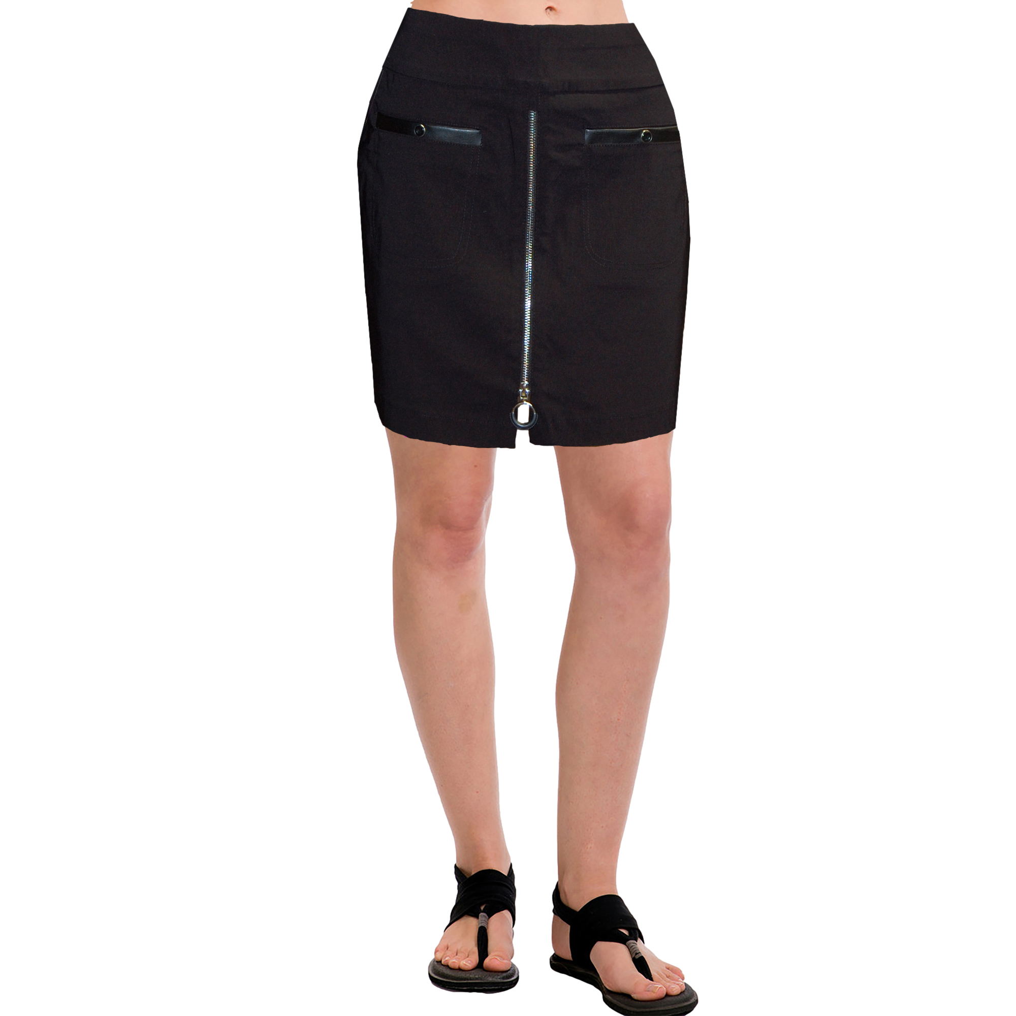 Skinnylicious Full Zip 16" Skort