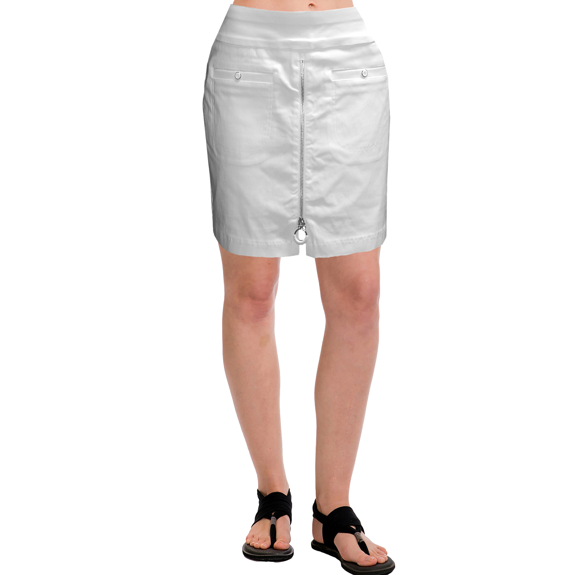 Skinnylicious Full Zip 16" Skort