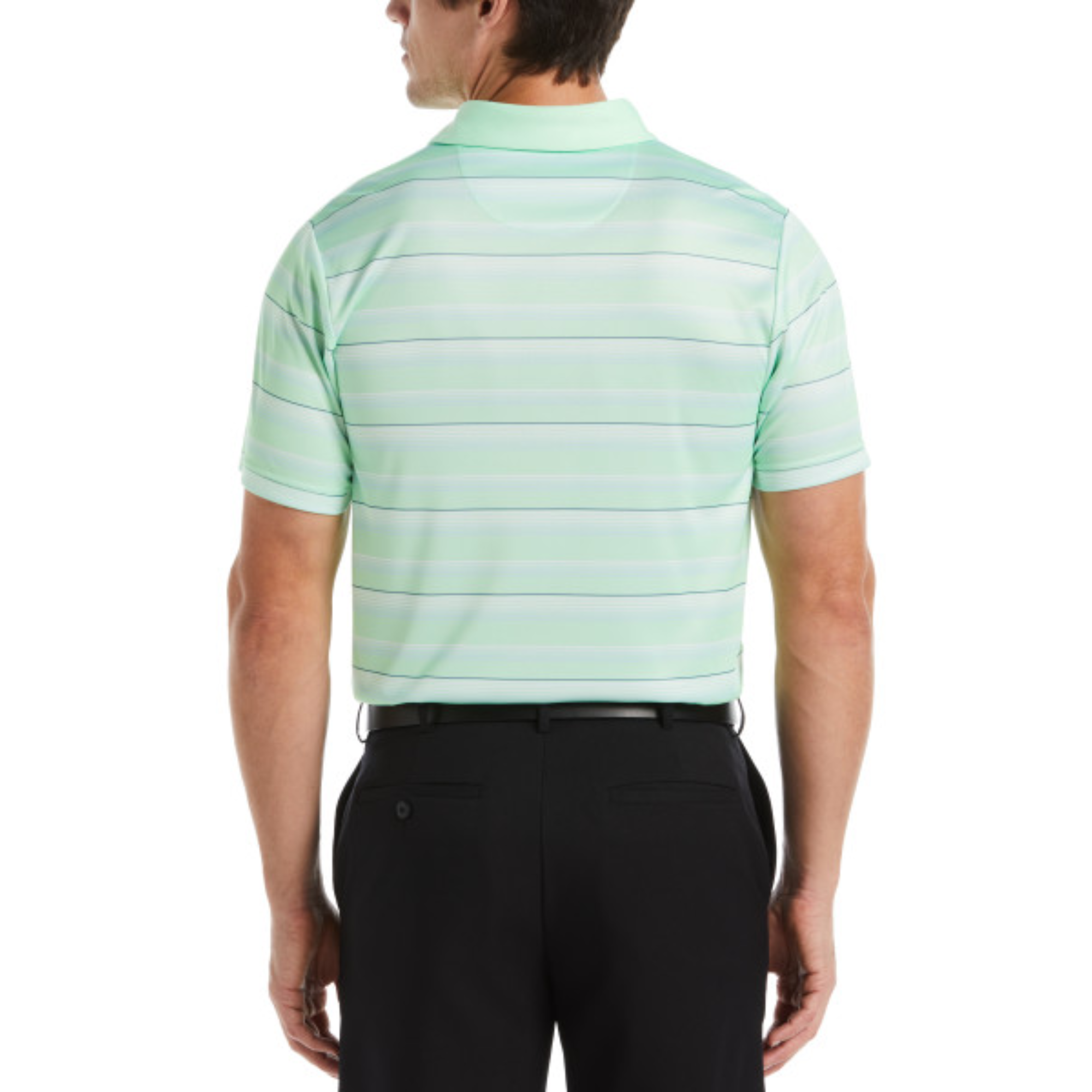 Energy Stripe Men's Short Sleeve Golf Polo Shirt