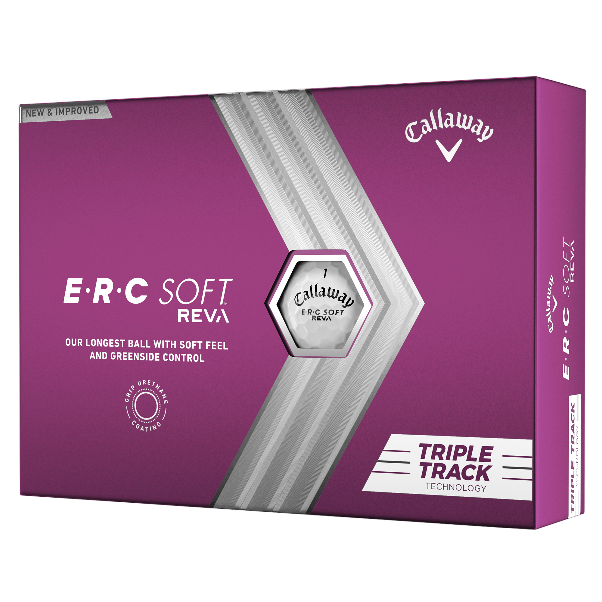 ERC Soft REVA Triple Track 2023 Golf Balls