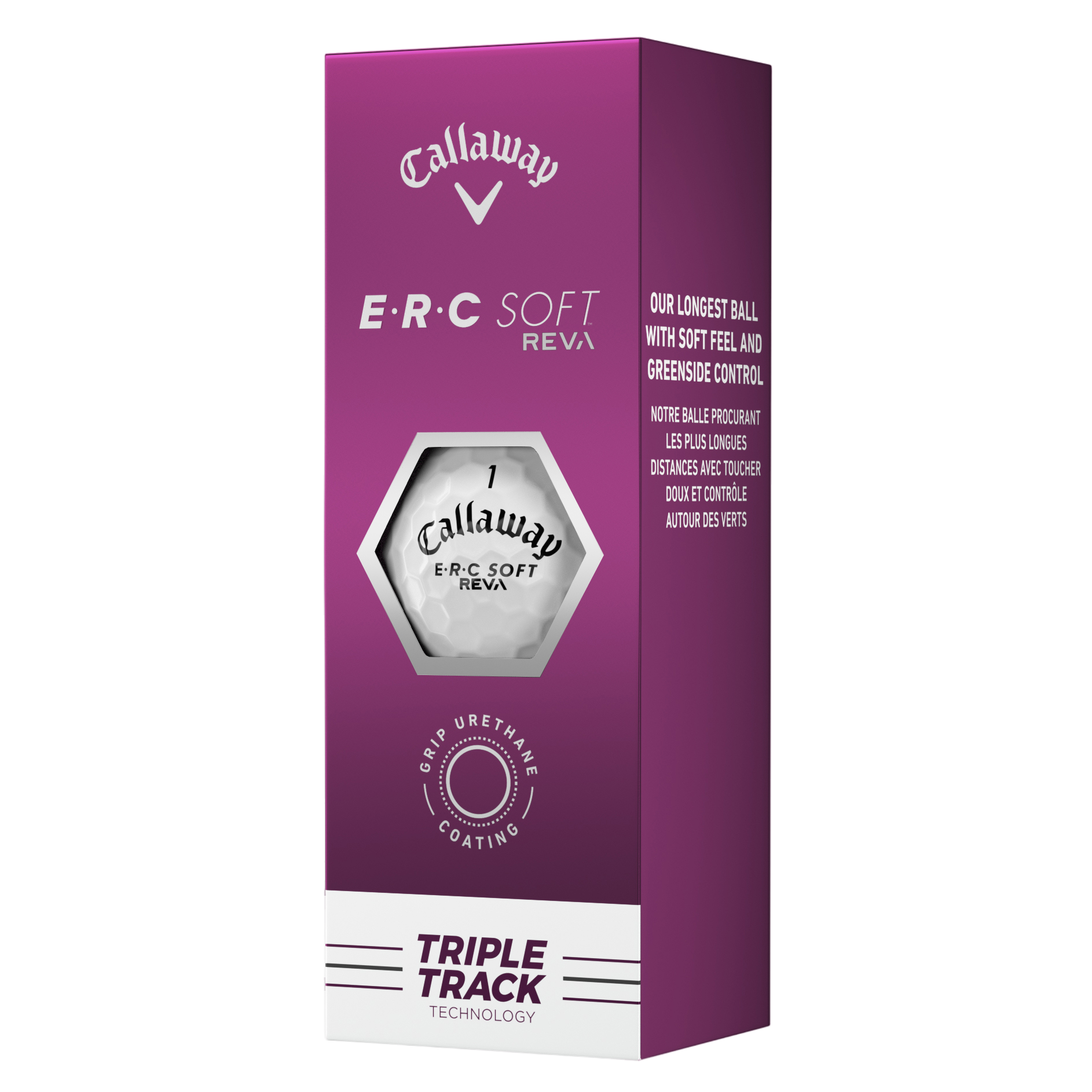 ERC Soft REVA Triple Track 2023 Golf Balls