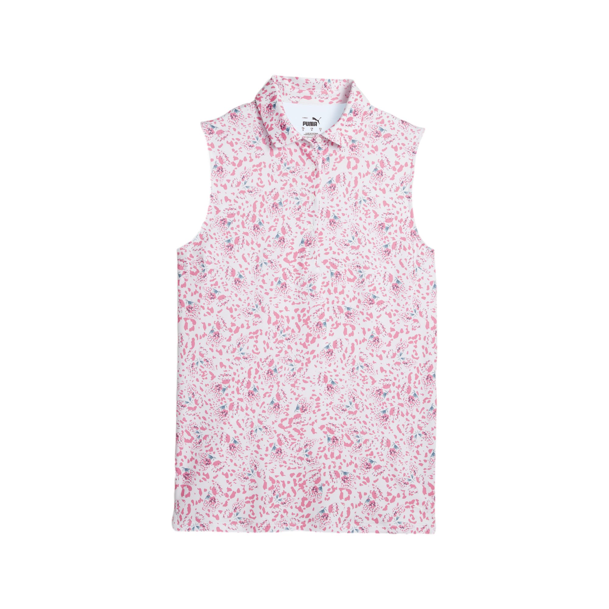 MATTR Mariposa Women's Sleeveless Golf Polo Shirt