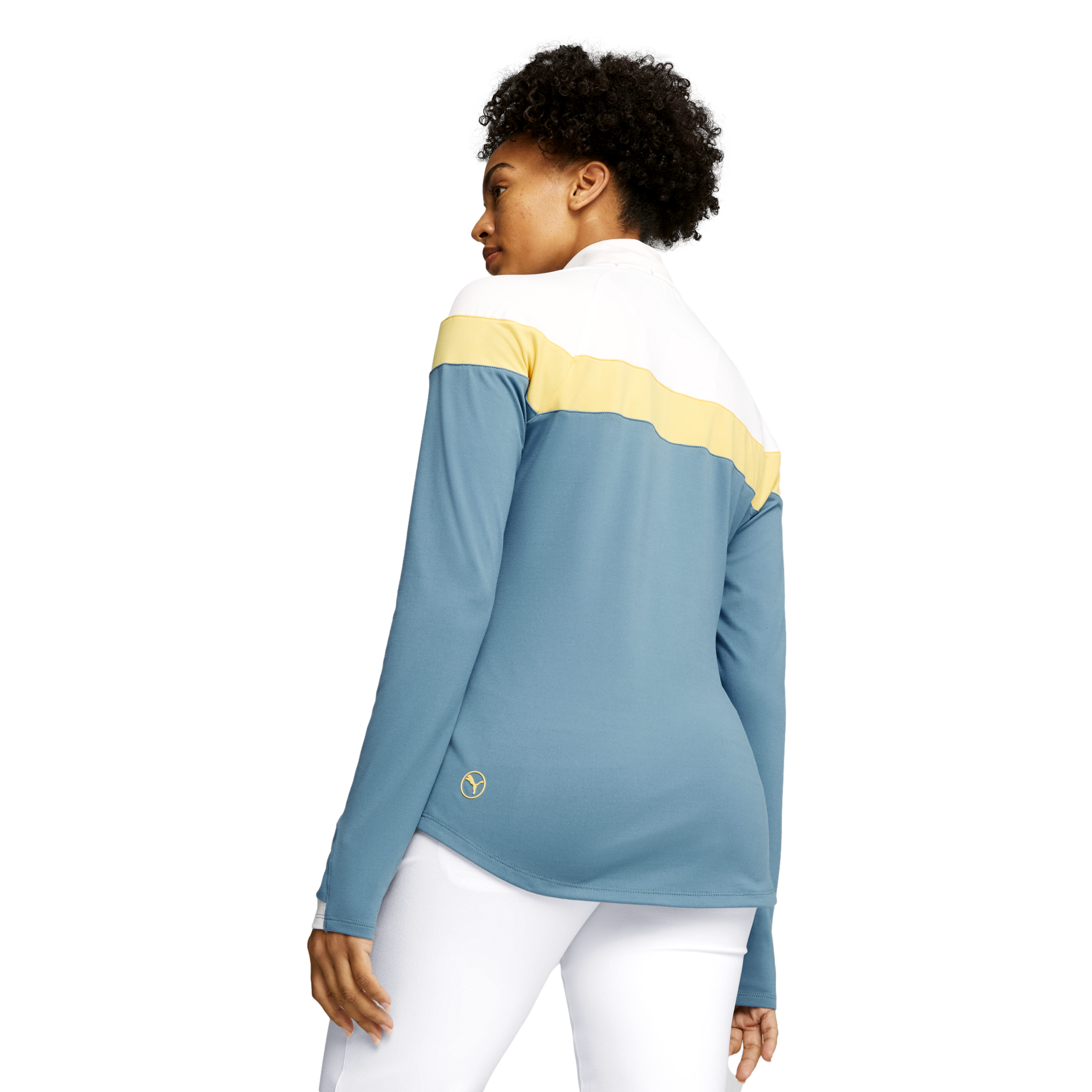 Lightweight Colorblock Quarter Zip Pull Over
