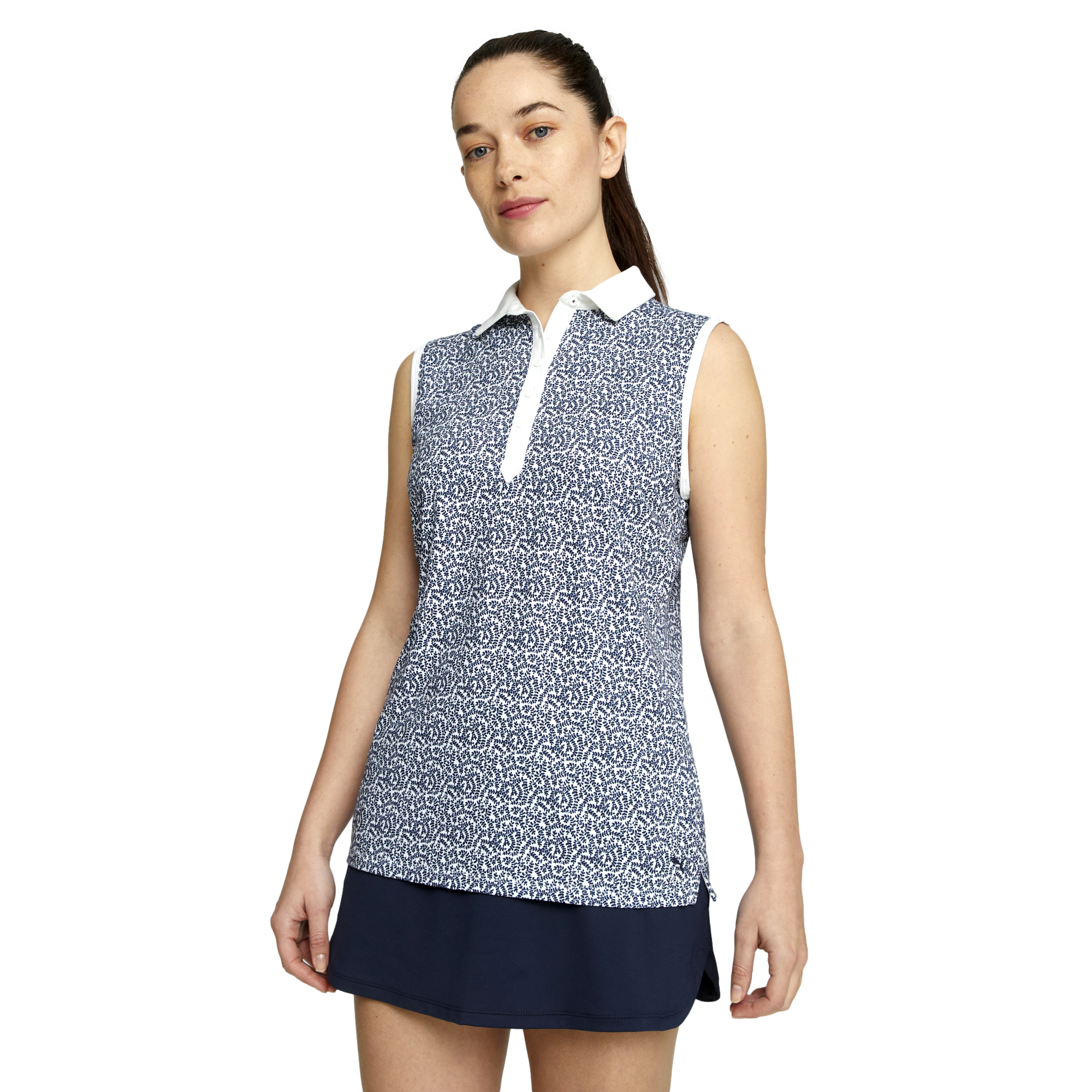 Cloudspun Valley Sleeveless Polo Shirt